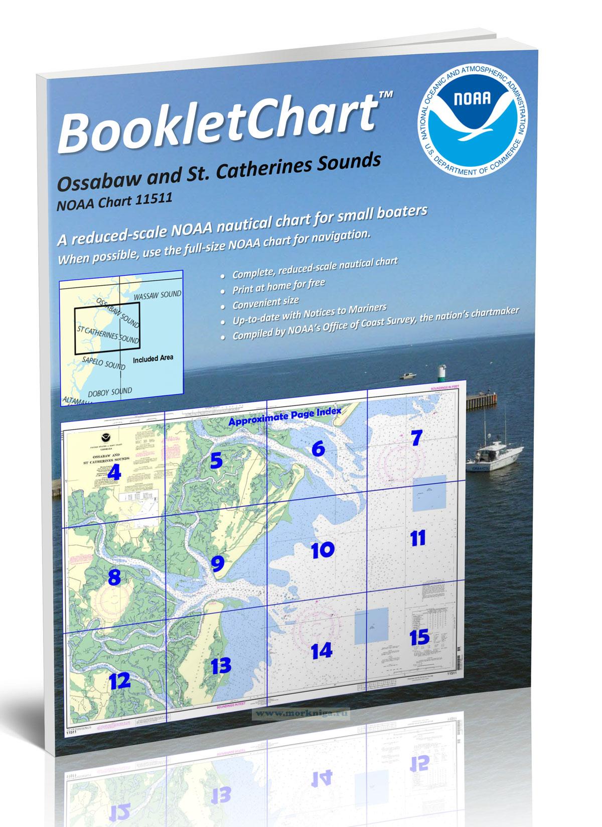 NOAA Chart 11511 Ossabaw and St. Catherines Sounds