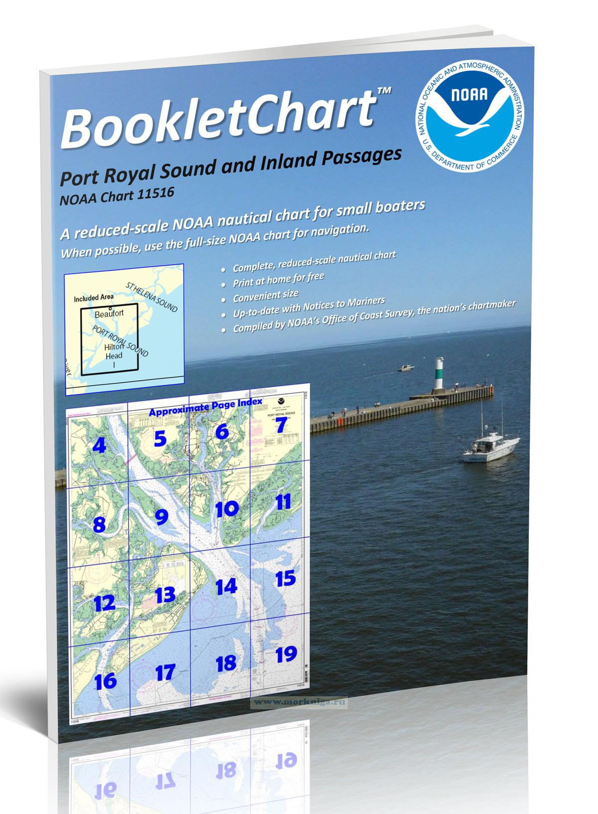 NOAA Chart 11516 Port Royal Sound and Inland Passages