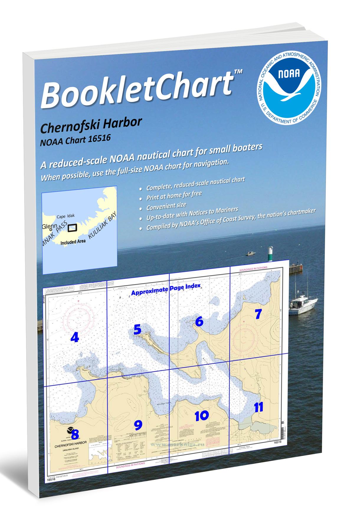 NOAA Chart 16516 Chernofski Harbor