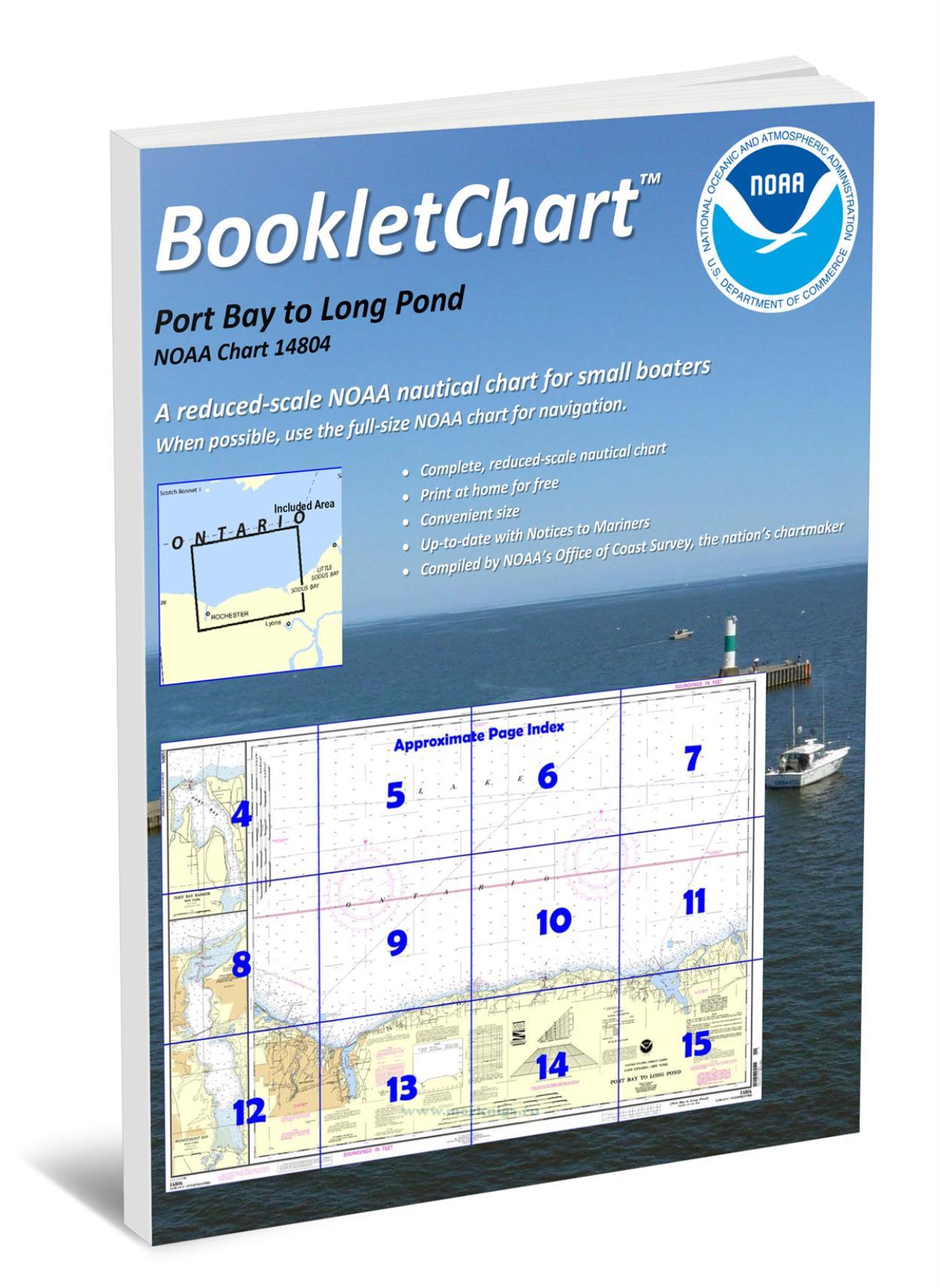 NOAA Chart 14804 Port Bay to Long Pond