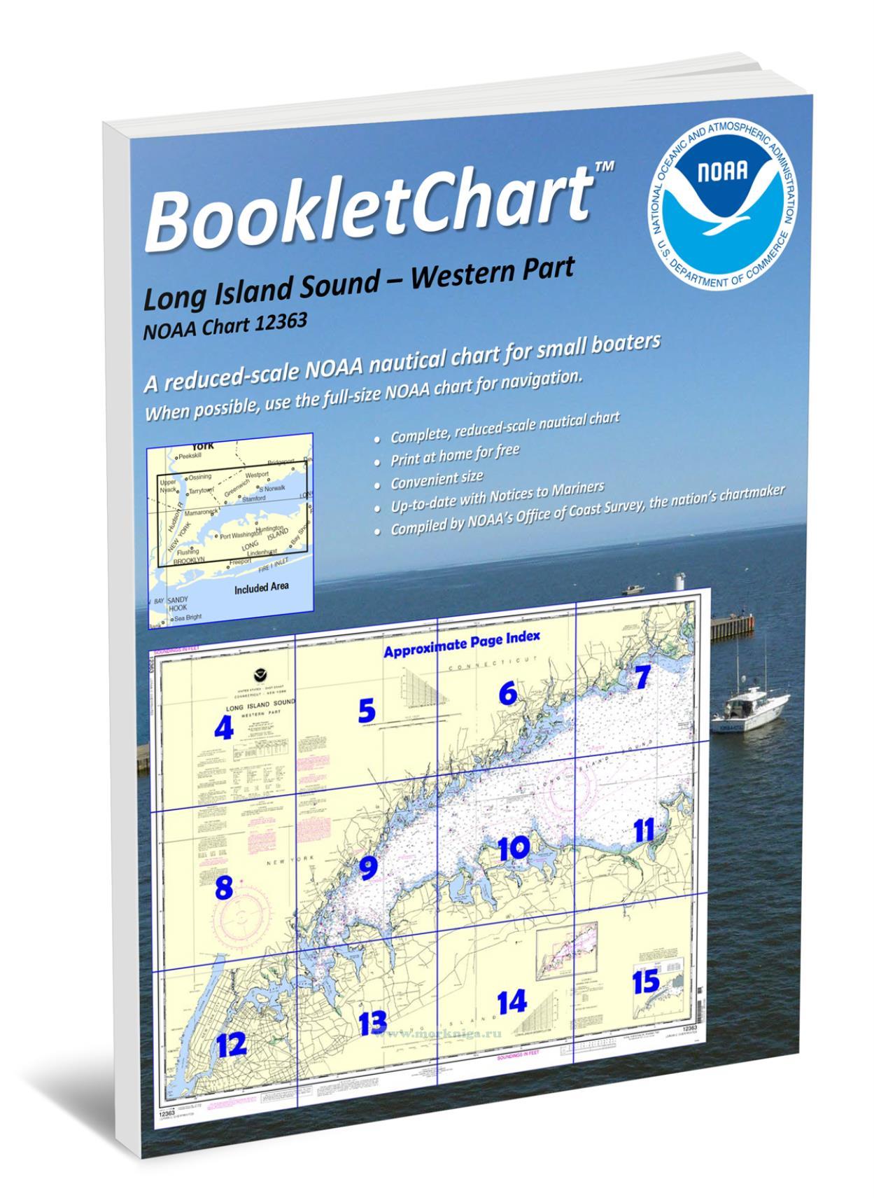 NOAA Chart 12363 Long Island Sound - Western Part