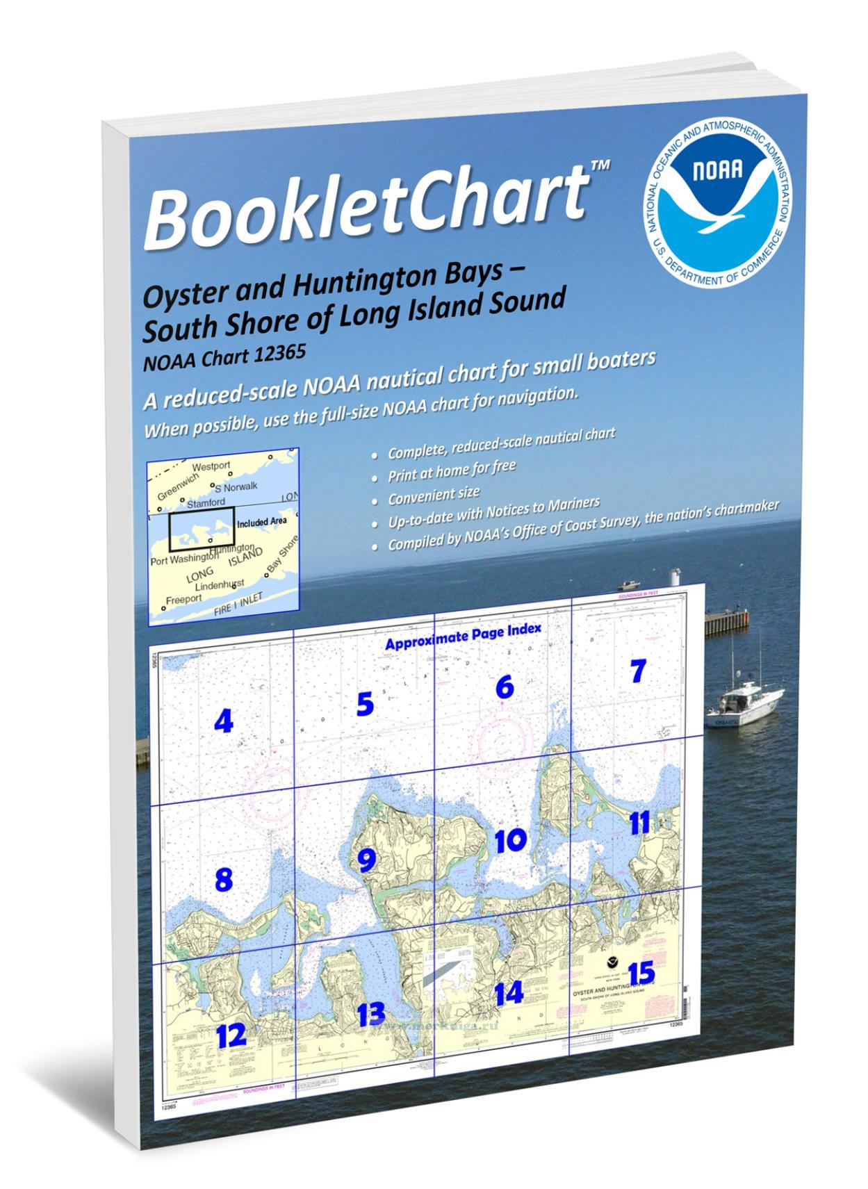 NOAA Chart 12365 Oyster and Huntington Bays - South Shore of Long Island Sound