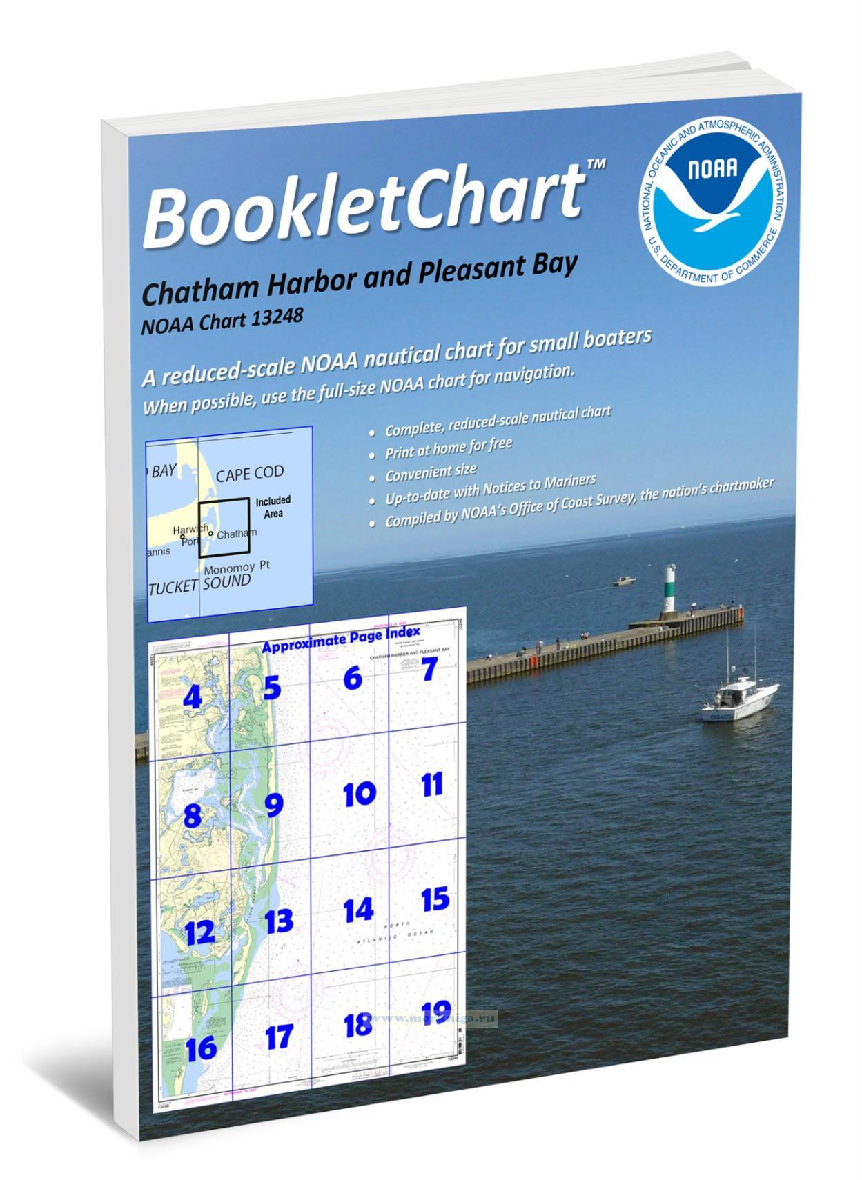 NOAA Chart 13248 Chatham Harbor and Pleasant Bay
