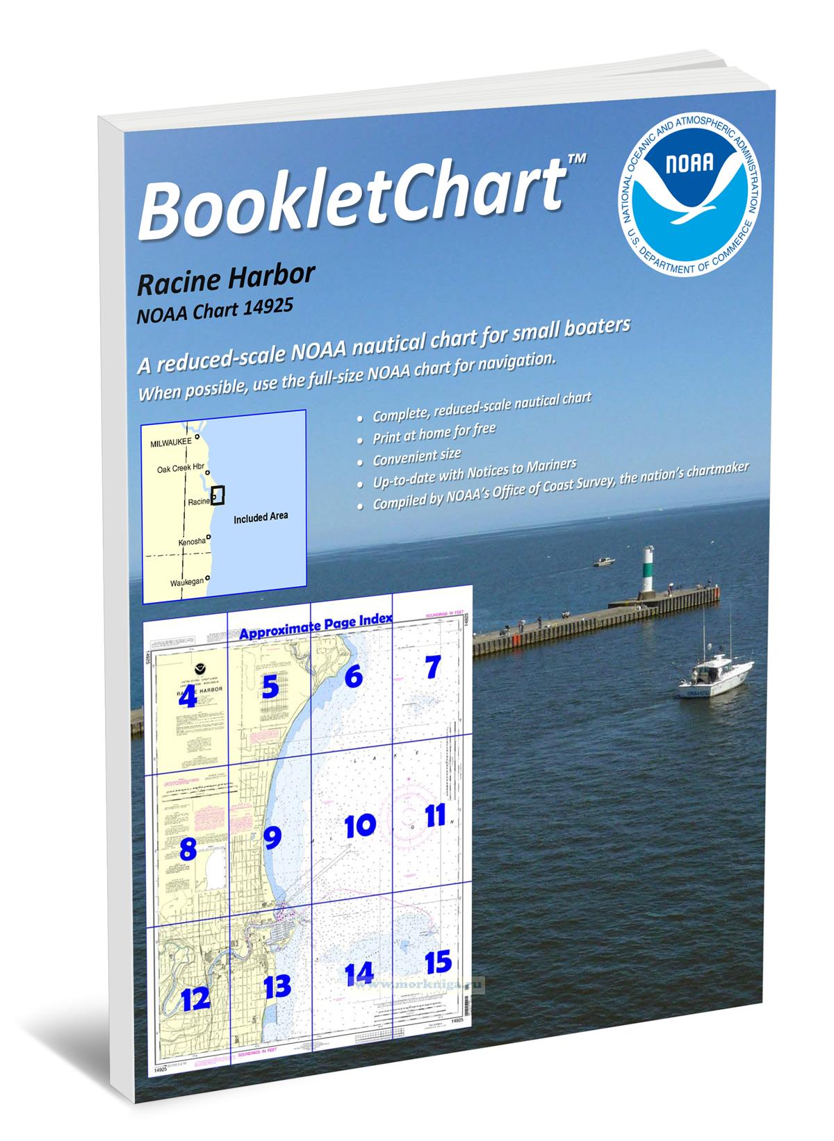 NOAA Chart 14925 Racine Harbor