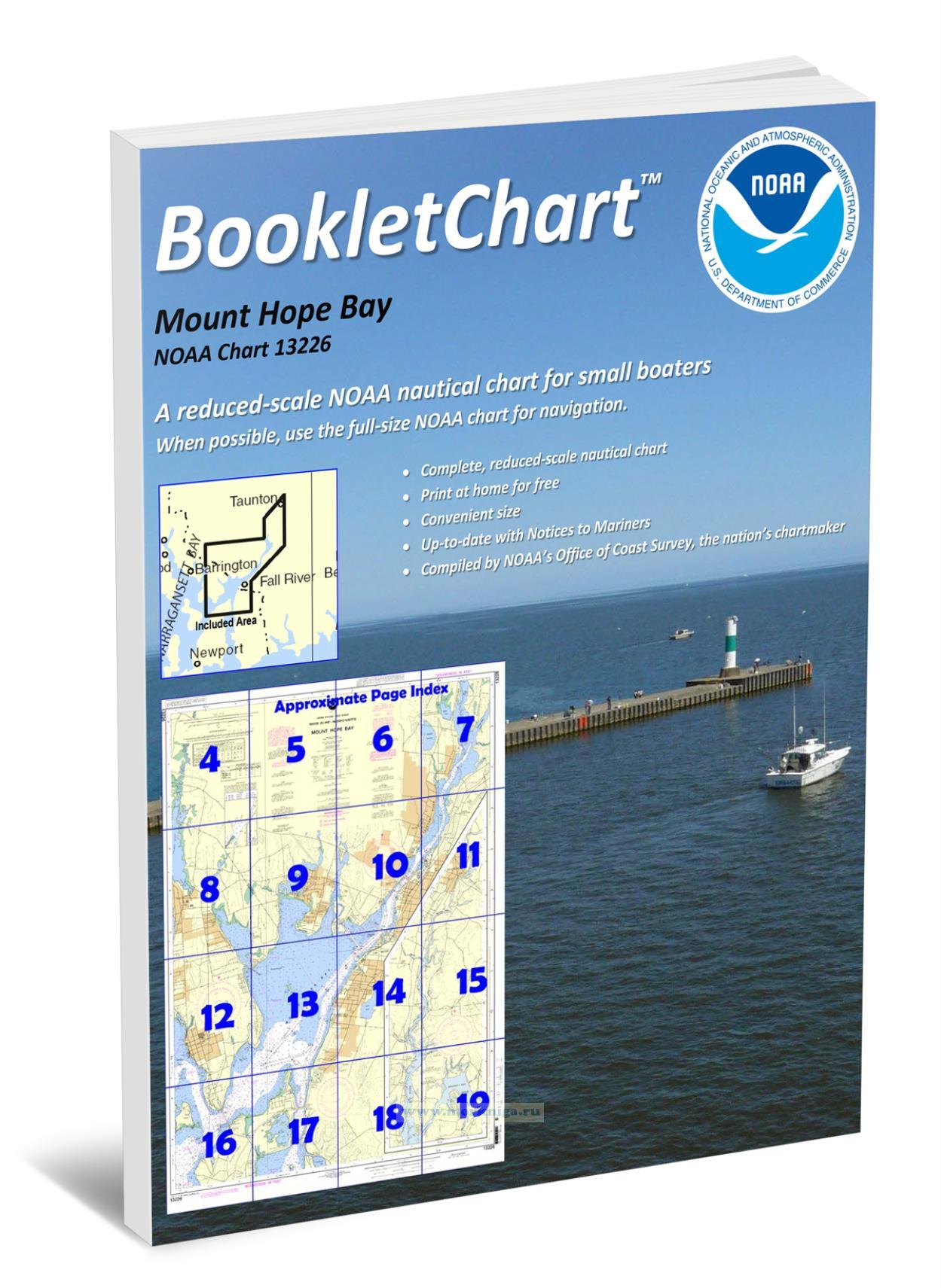 NOAA Chart 13226 Mount Hope Bay