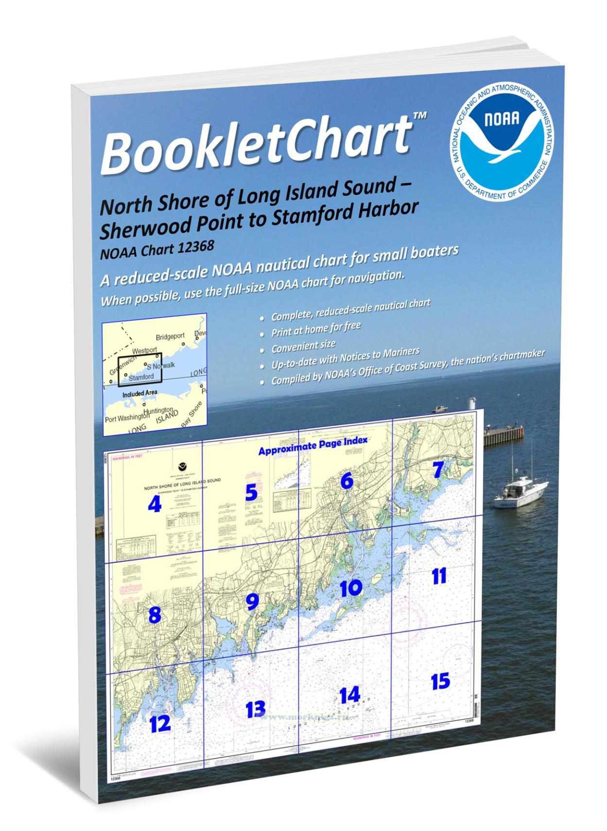 NOAA Chart 12368 North Shore of Long Island Sound - Sherwood Point to Stamford Harbor