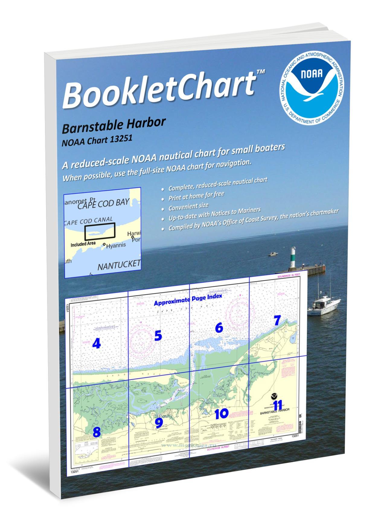 NOAA Chart 13251 Barnstable Harbor