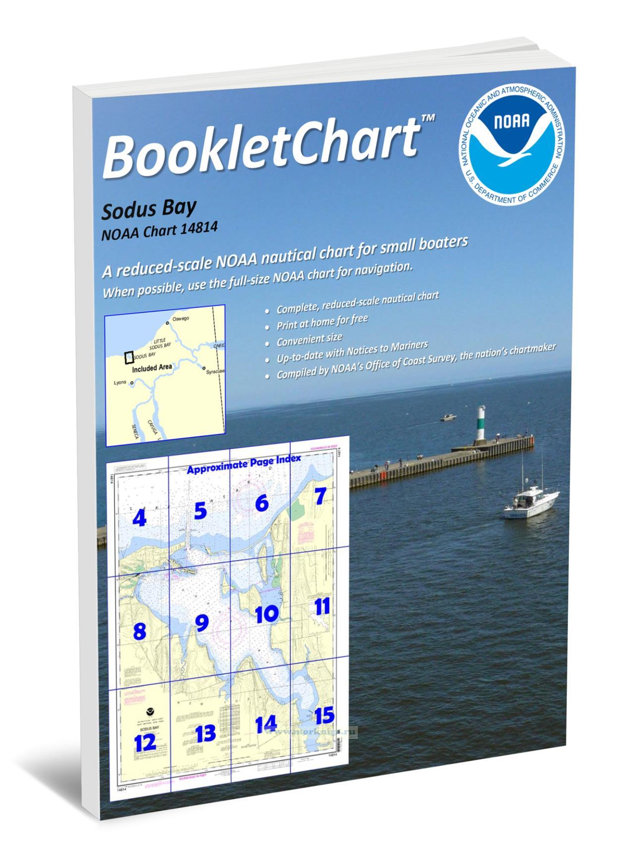 NOAA Chart 14814 Sodus Bay