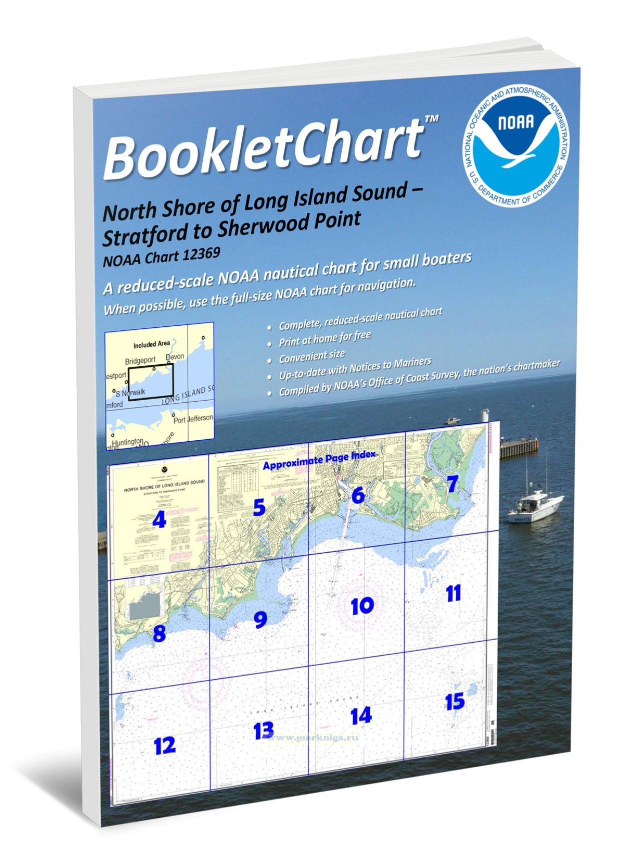 NOAA Chart 12369 North Shore of Long Island Sound - Stratford to Sherwood Point