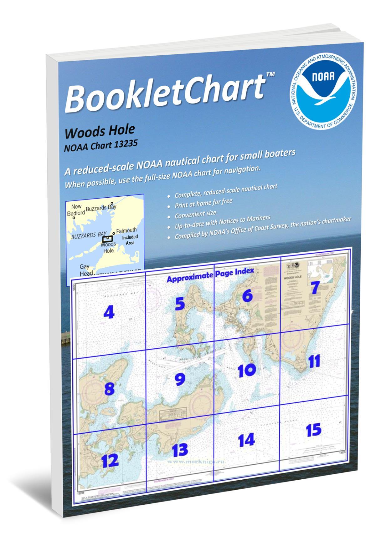 NOAA Chart 13235 Woods Hole