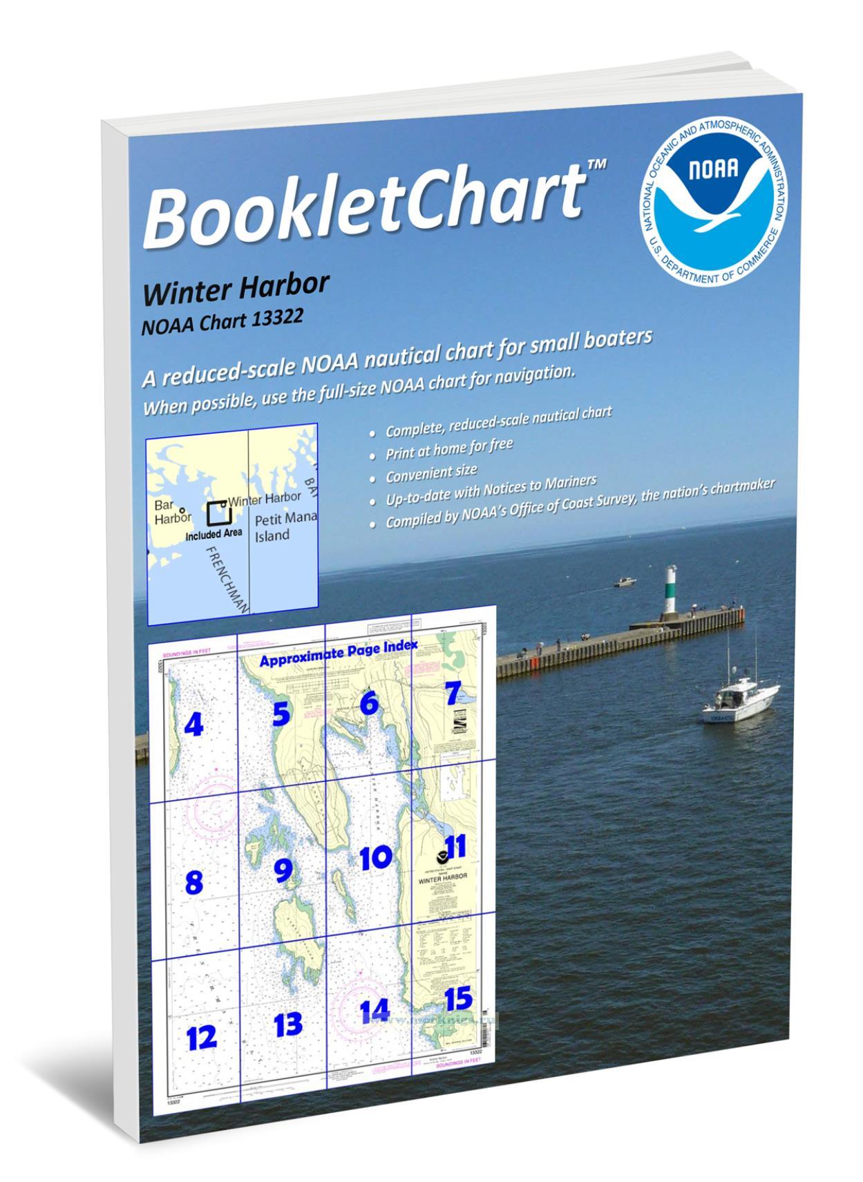 NOAA Chart 13322 Winter Harbor