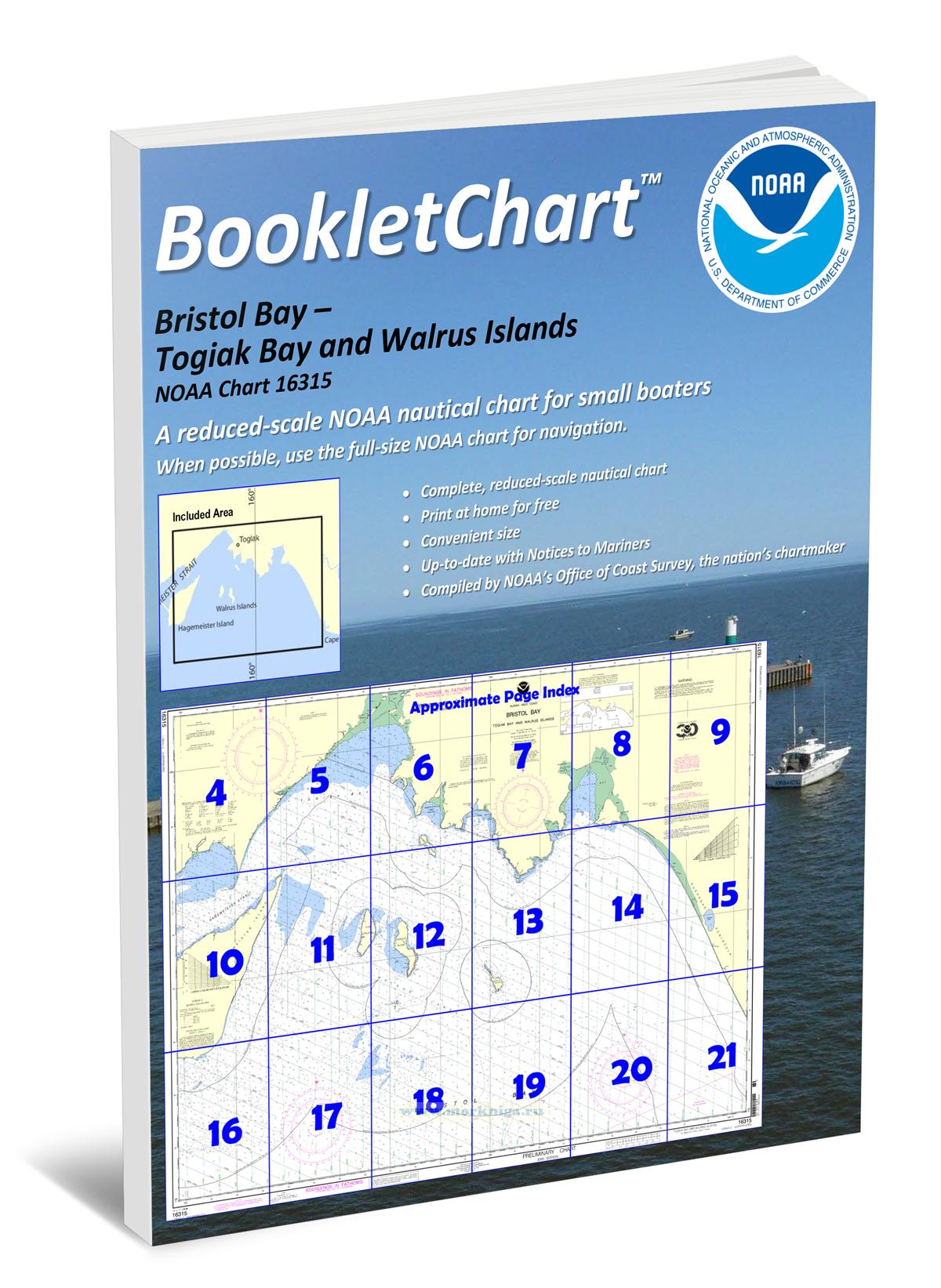 NOAA Chart 16315 Bristol Bay - Togiak Bay and Walrus Islands