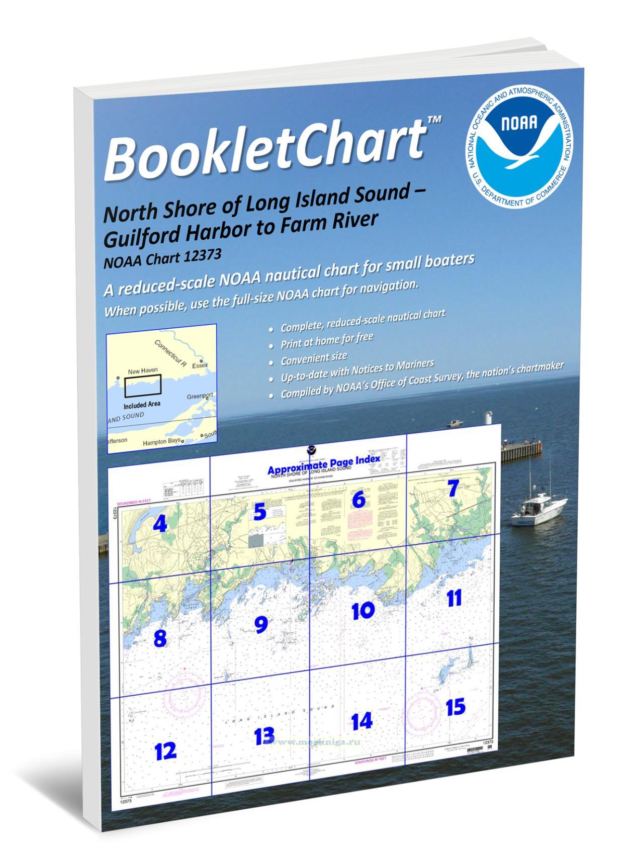 NOAA Chart 12373 North Shore of Long Island Sound - Guilford Harbor to Farm River