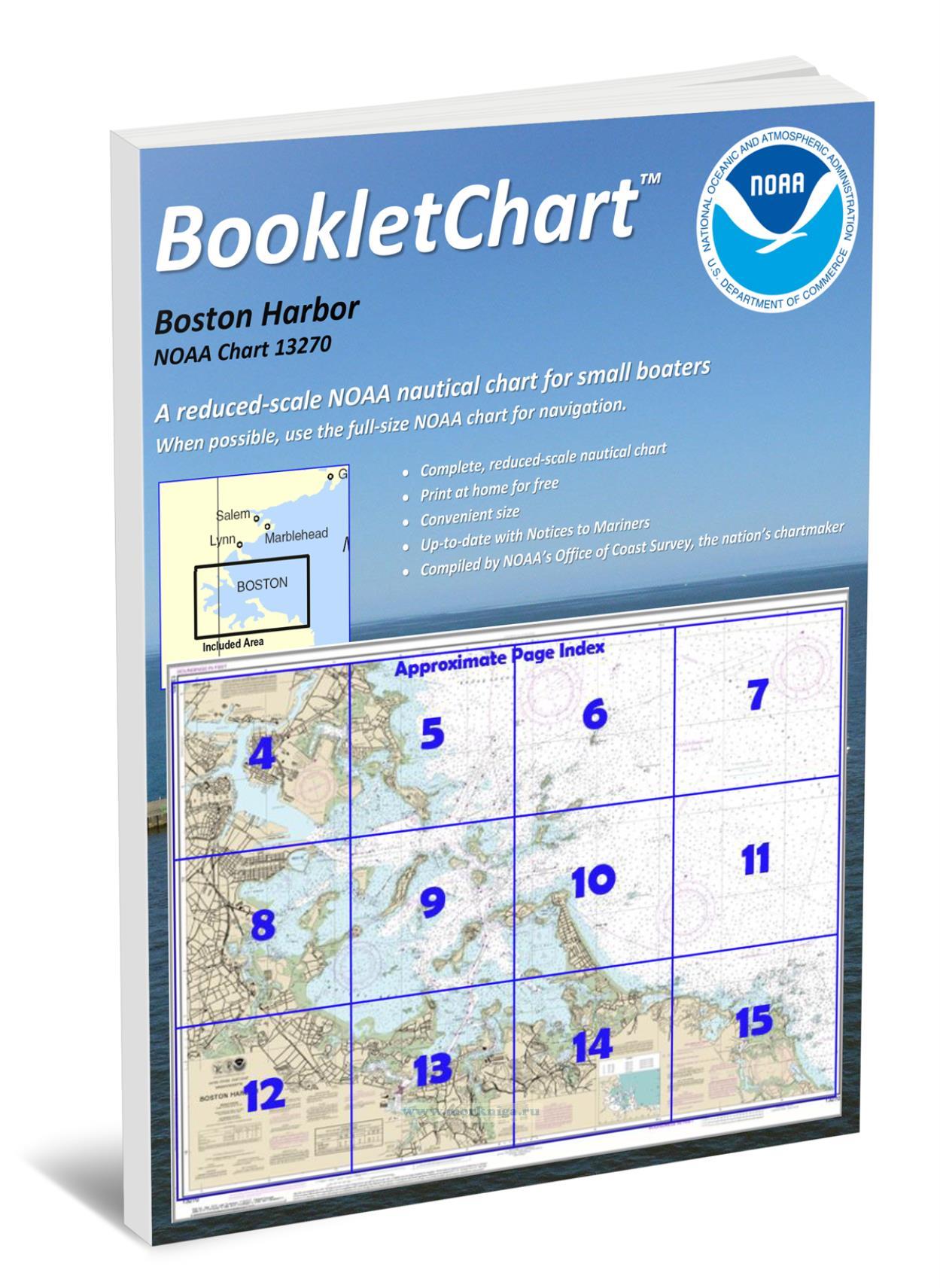 NOAA Chart 13270 Boston Harbor