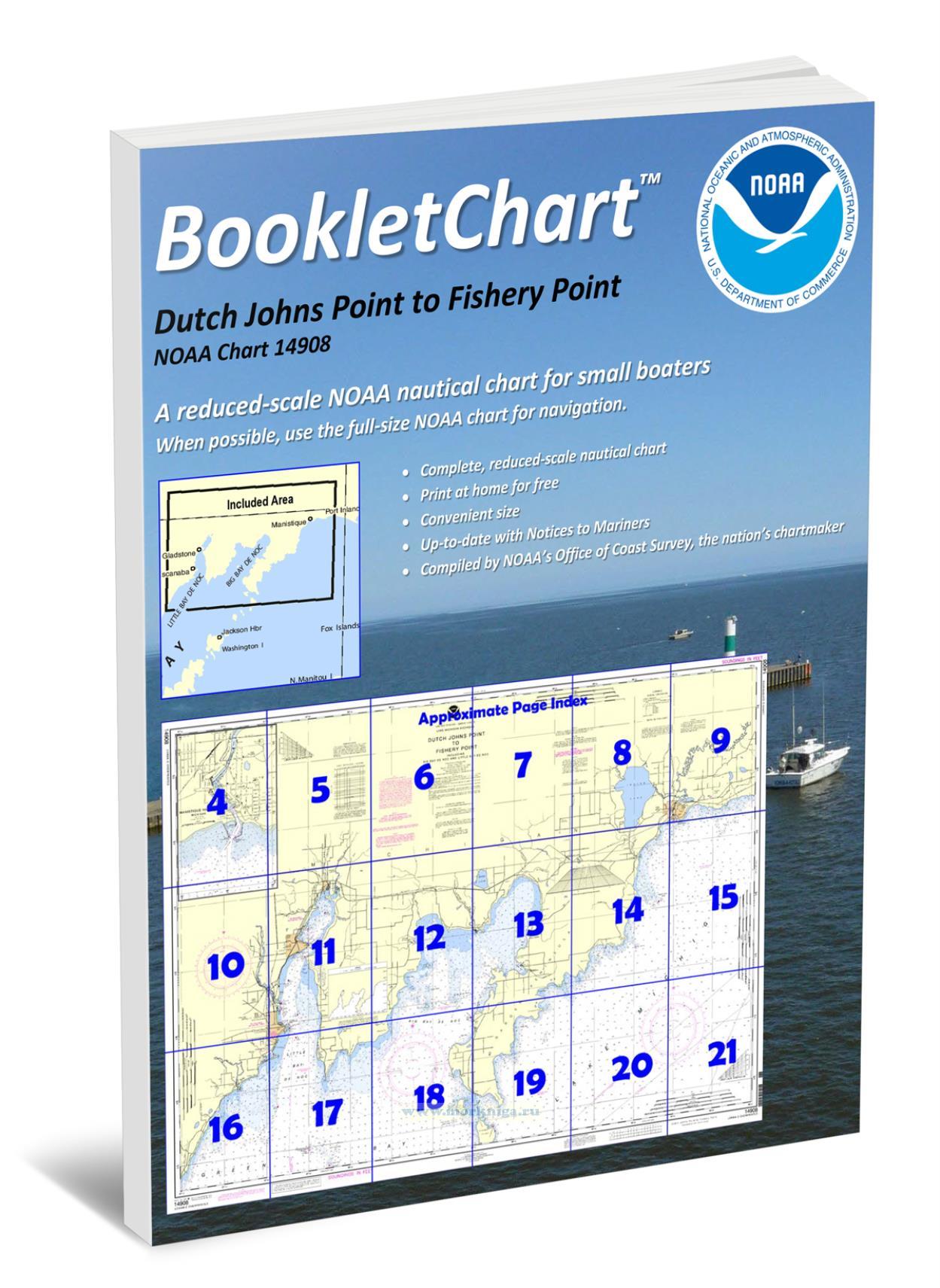 NOAA Chart 14908 Dutch Johns Point to Fishery Point