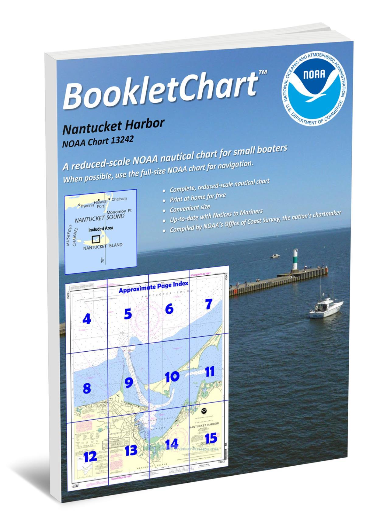NOAA Chart 13242 Nantucket Harbor