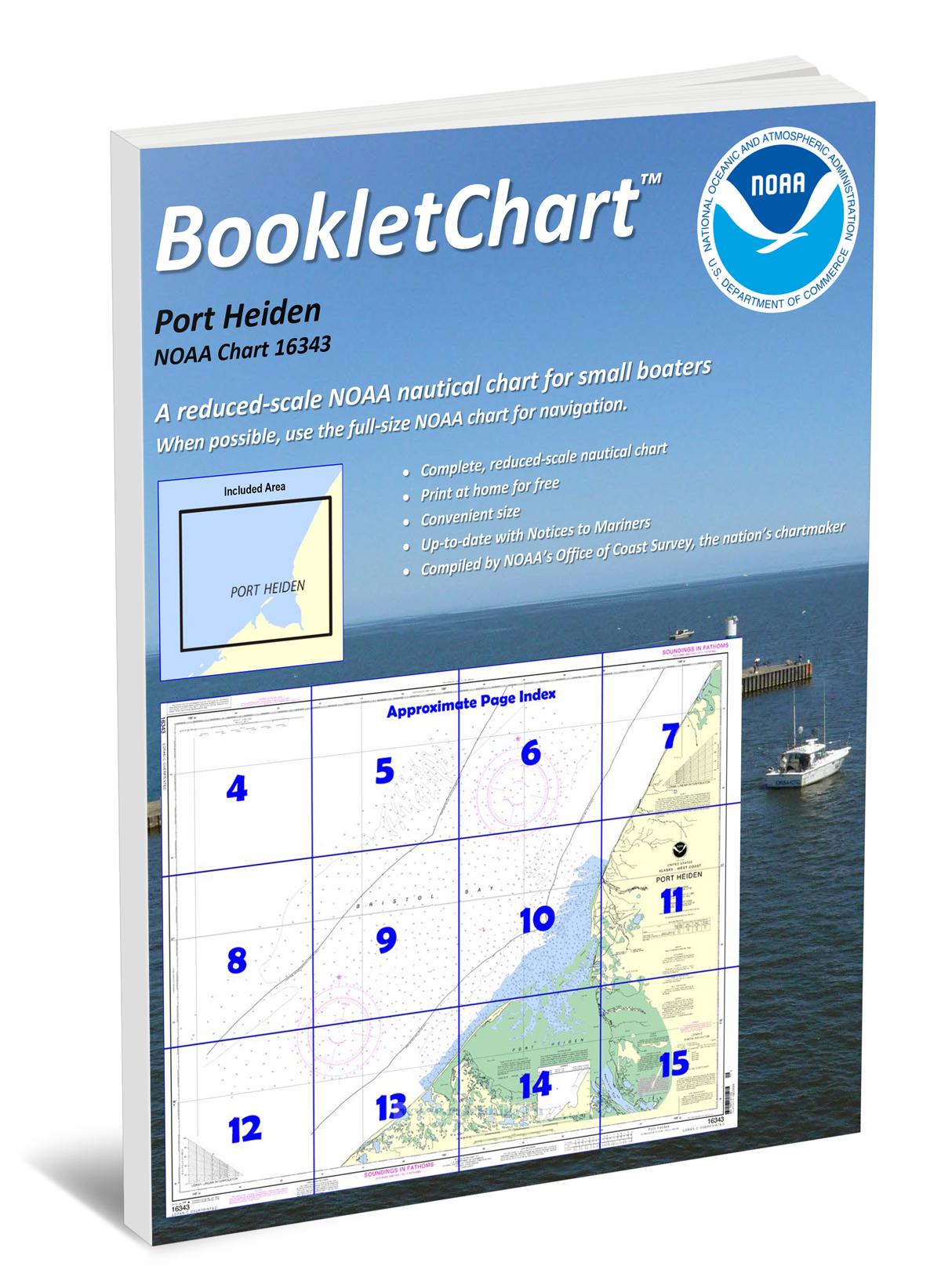 NOAA Chart 16343 Port Heiden