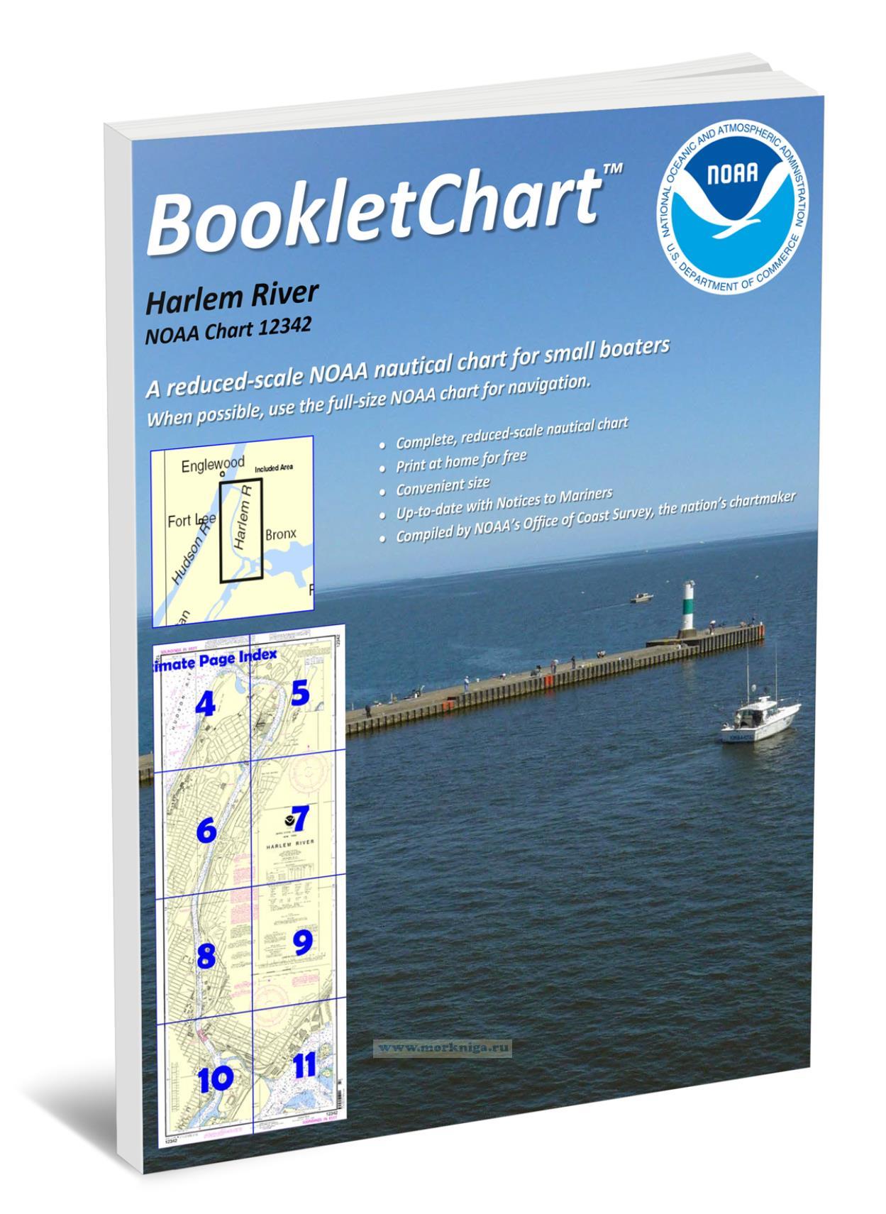 NOAA Chart 12342 Harlem River