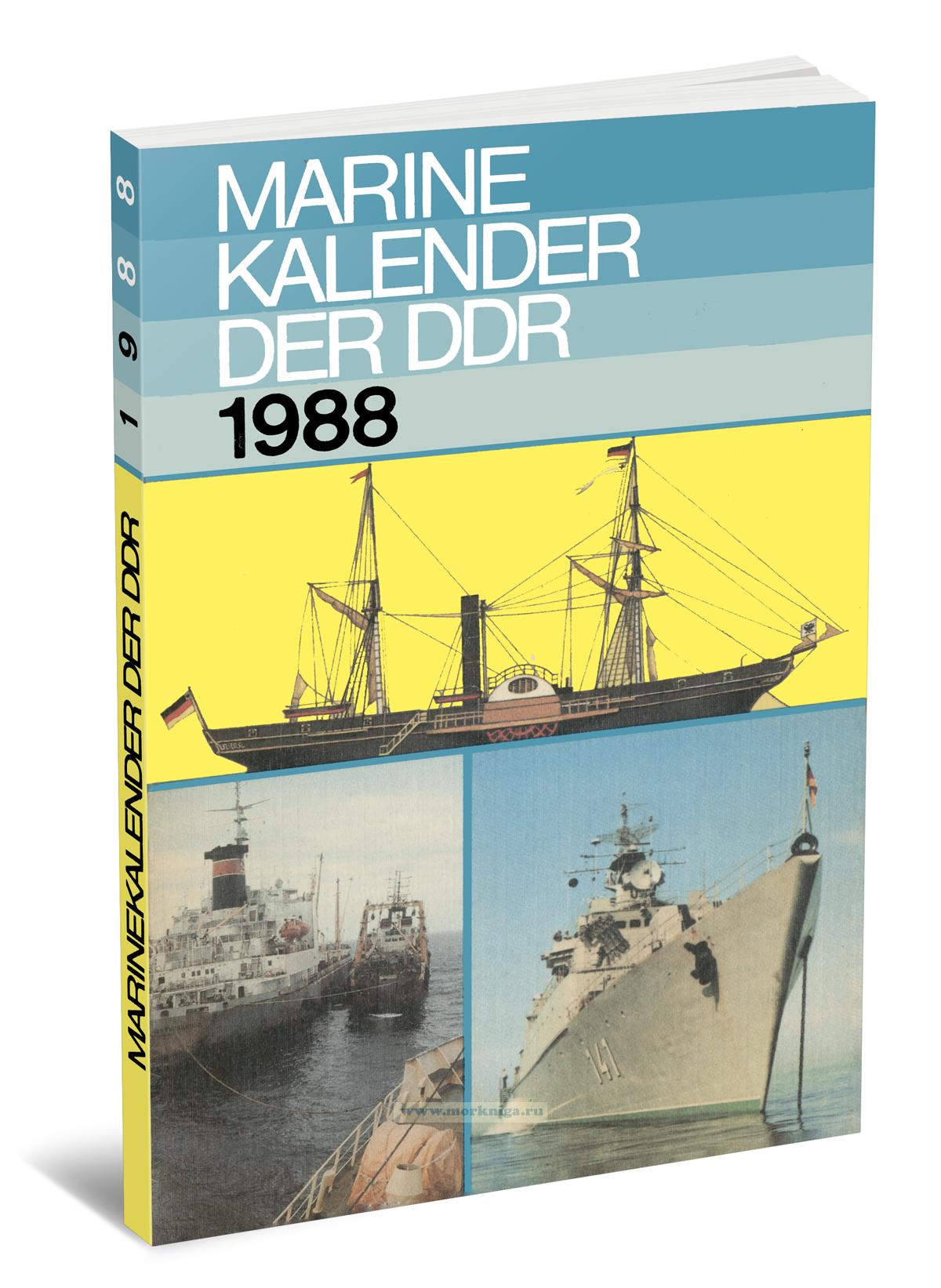 Marine Kalender der DDR 1988