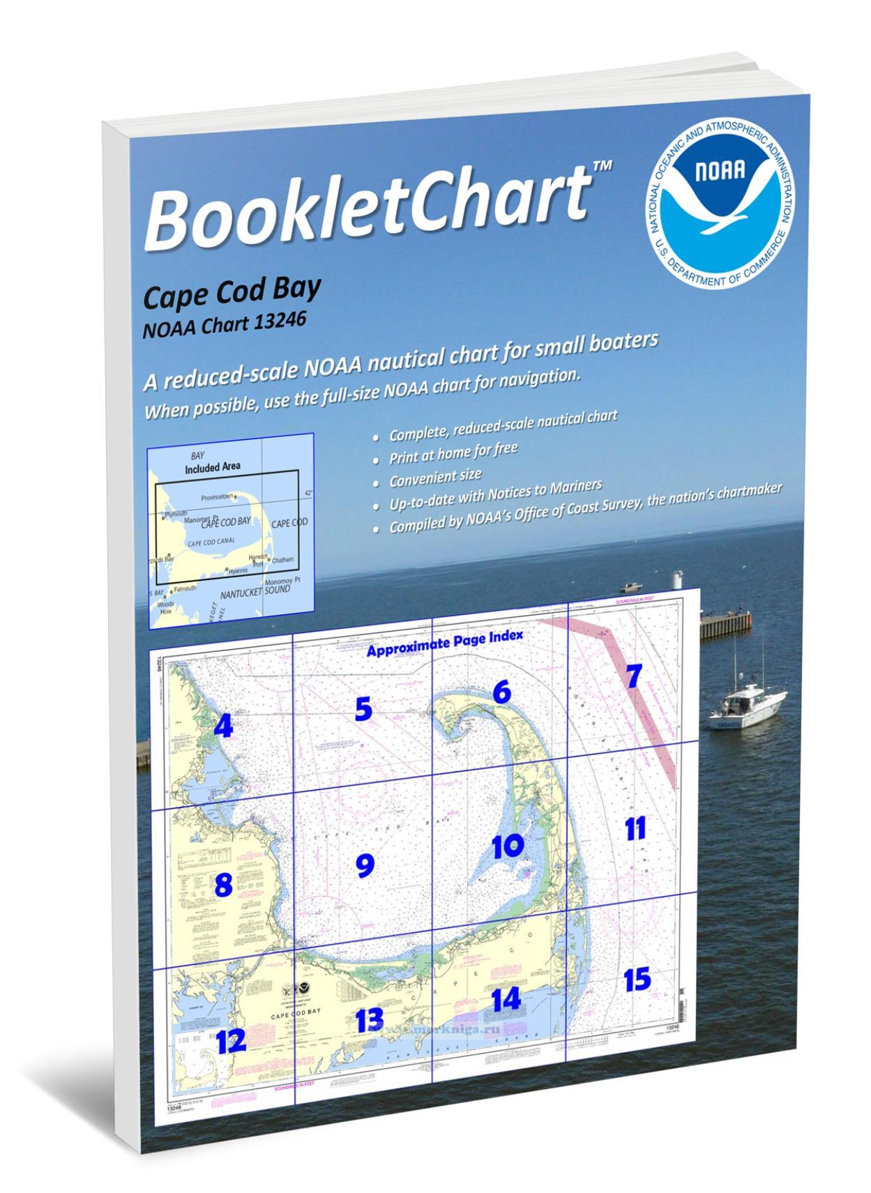 NOAA Chart 13246 Cape Cod Bay