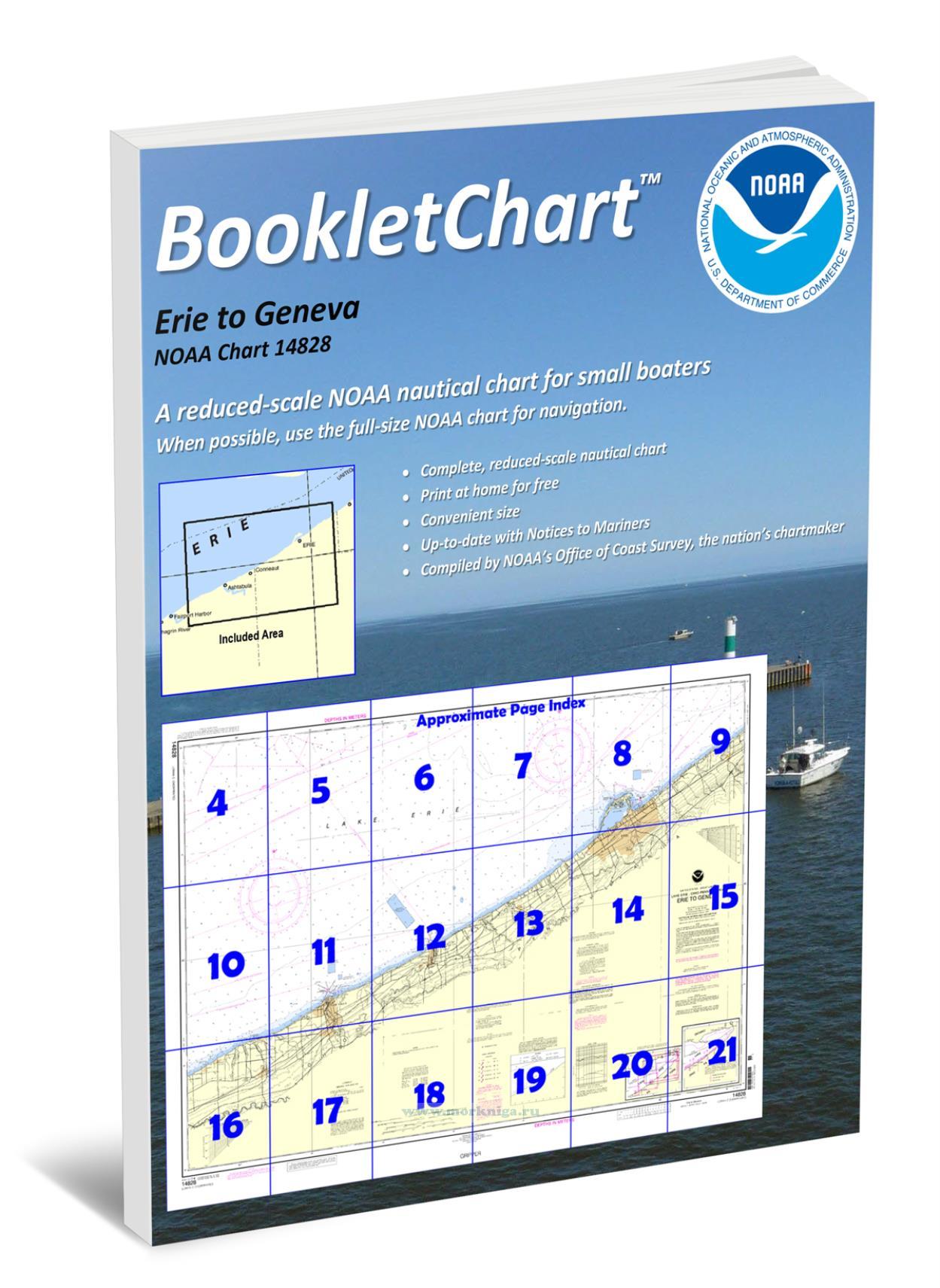 NOAA Chart 14828 Erie to Geneva