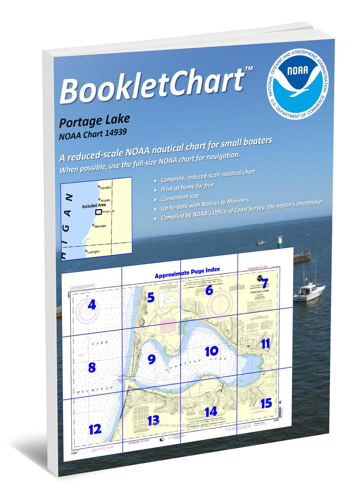 NOAA Chart 14939 Portage Lake