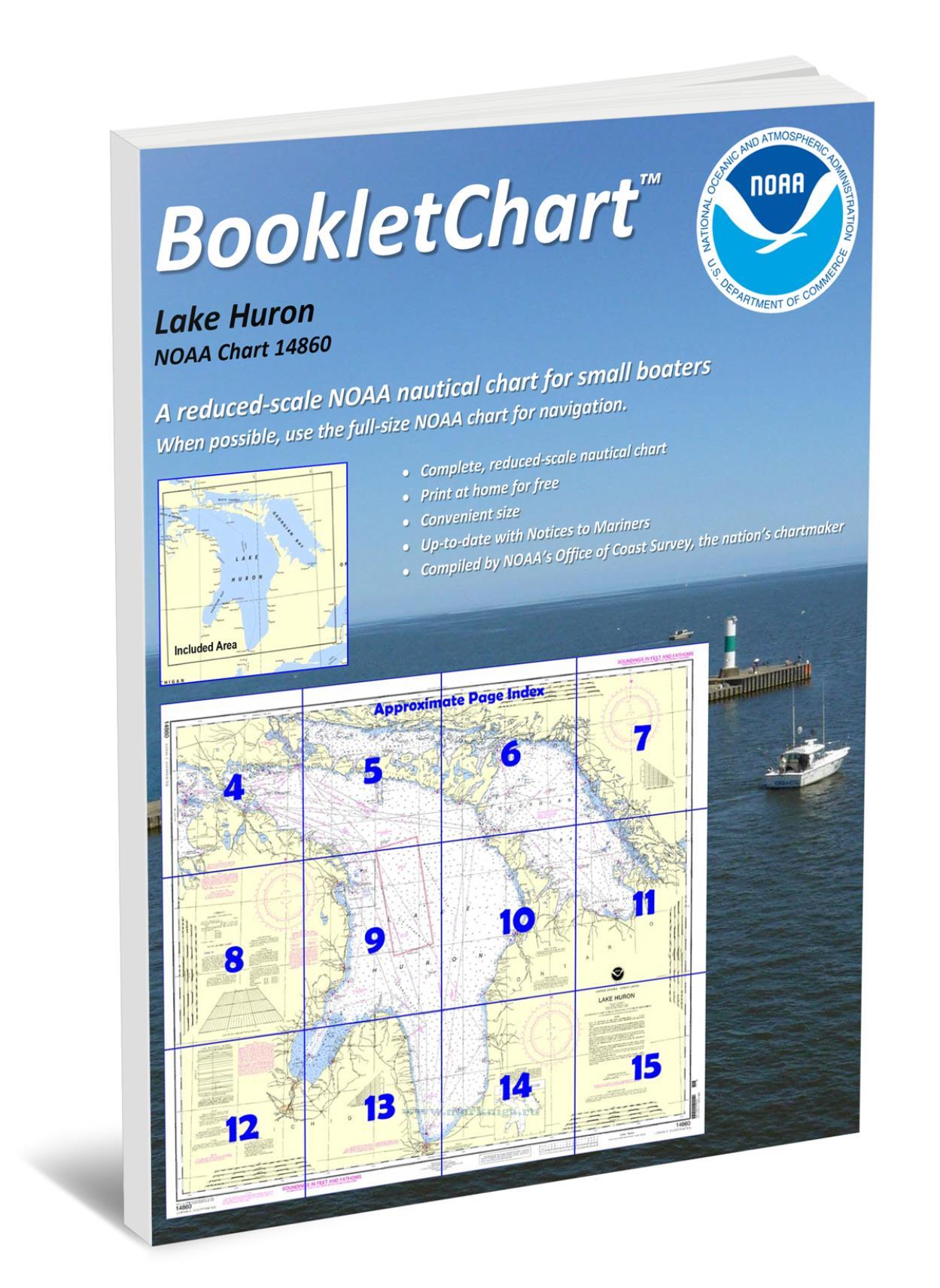 NOAA Chart 14860 Lake Huron