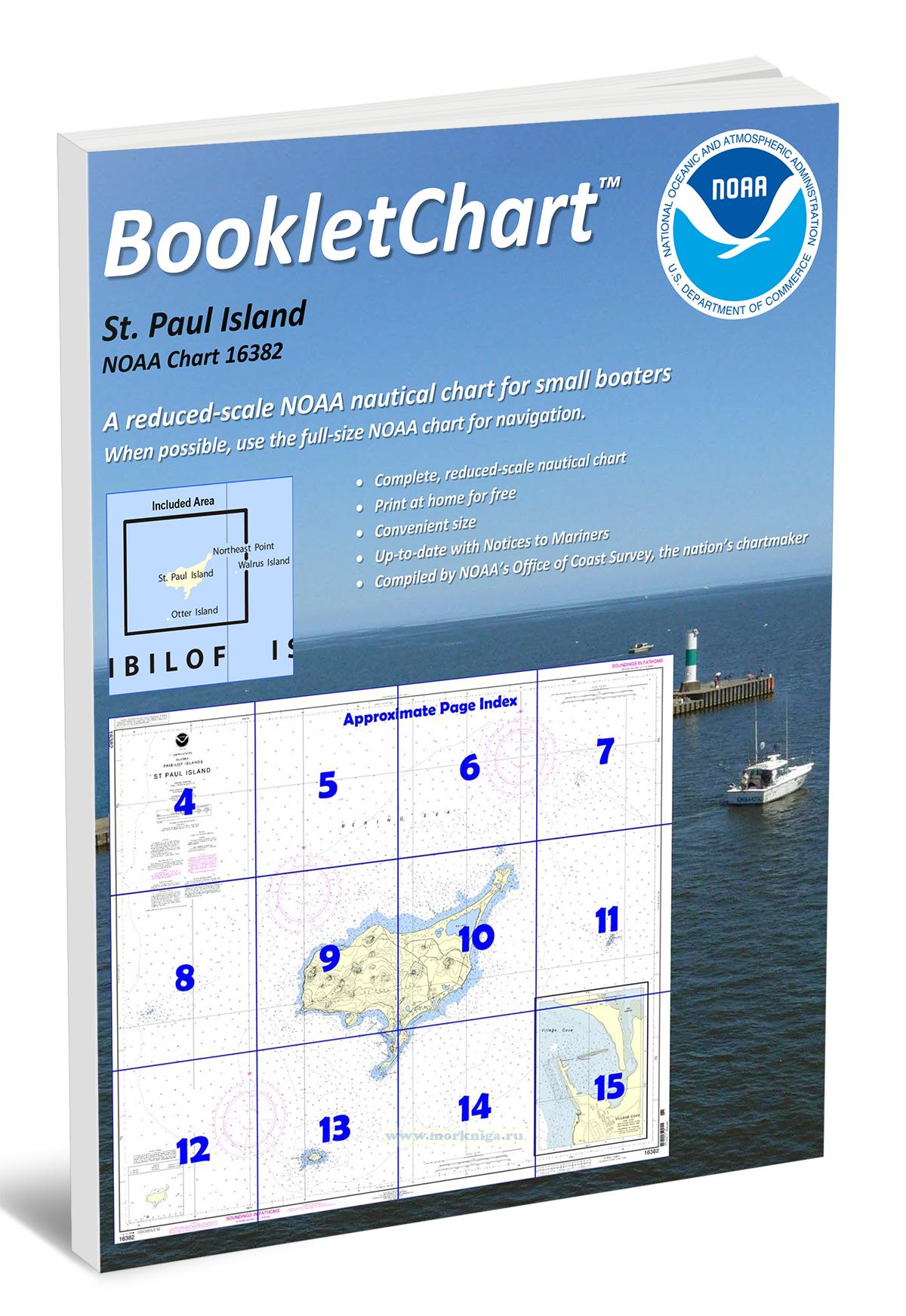 NOAA Chart 16382 St. Paul Island
