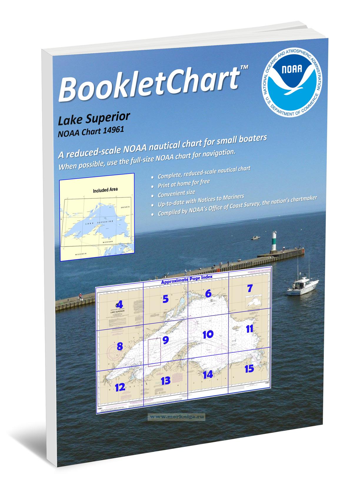 NOAA Chart 14961 Lake Superior