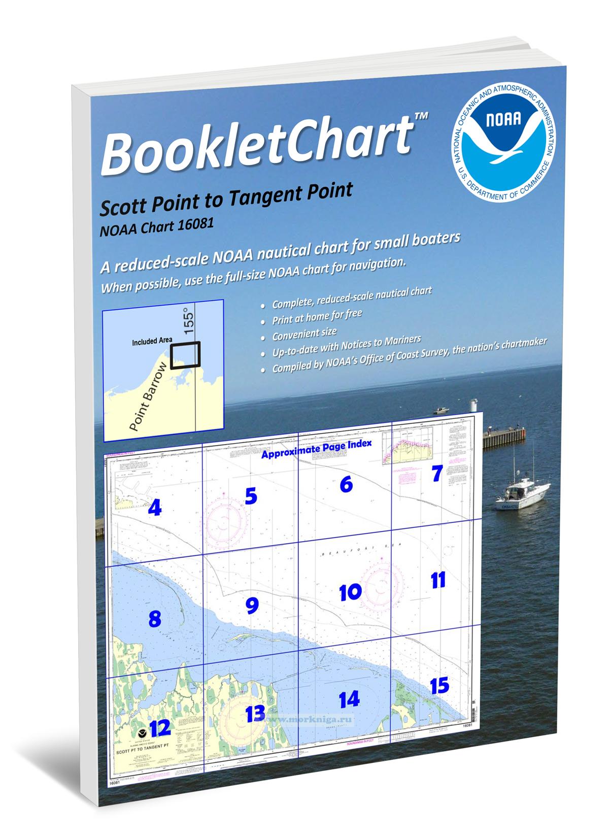 NOAA Chart 16081 Scott Point to Tangent Point