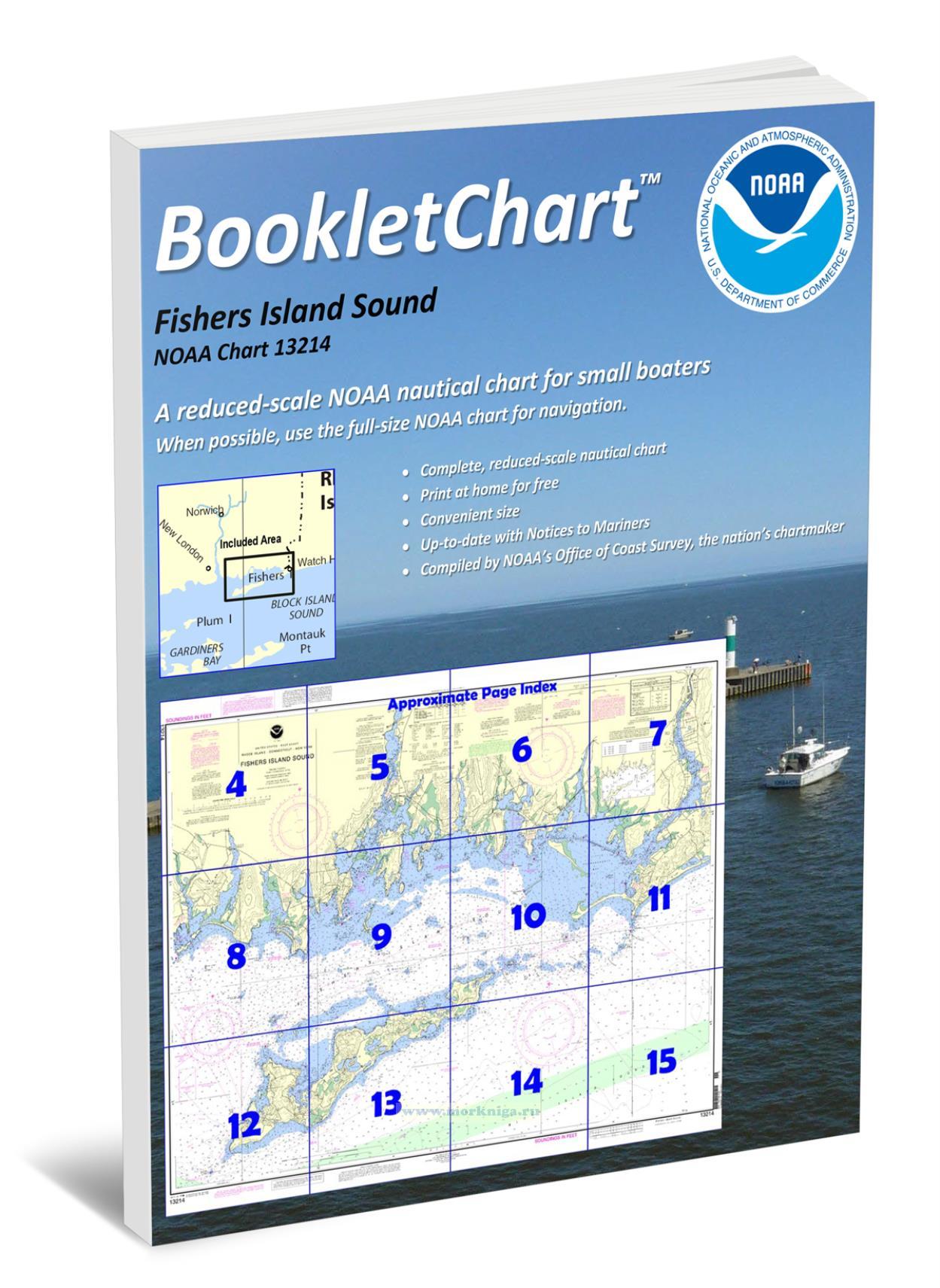 NOAA Chart 13214 Fishers Island Sound