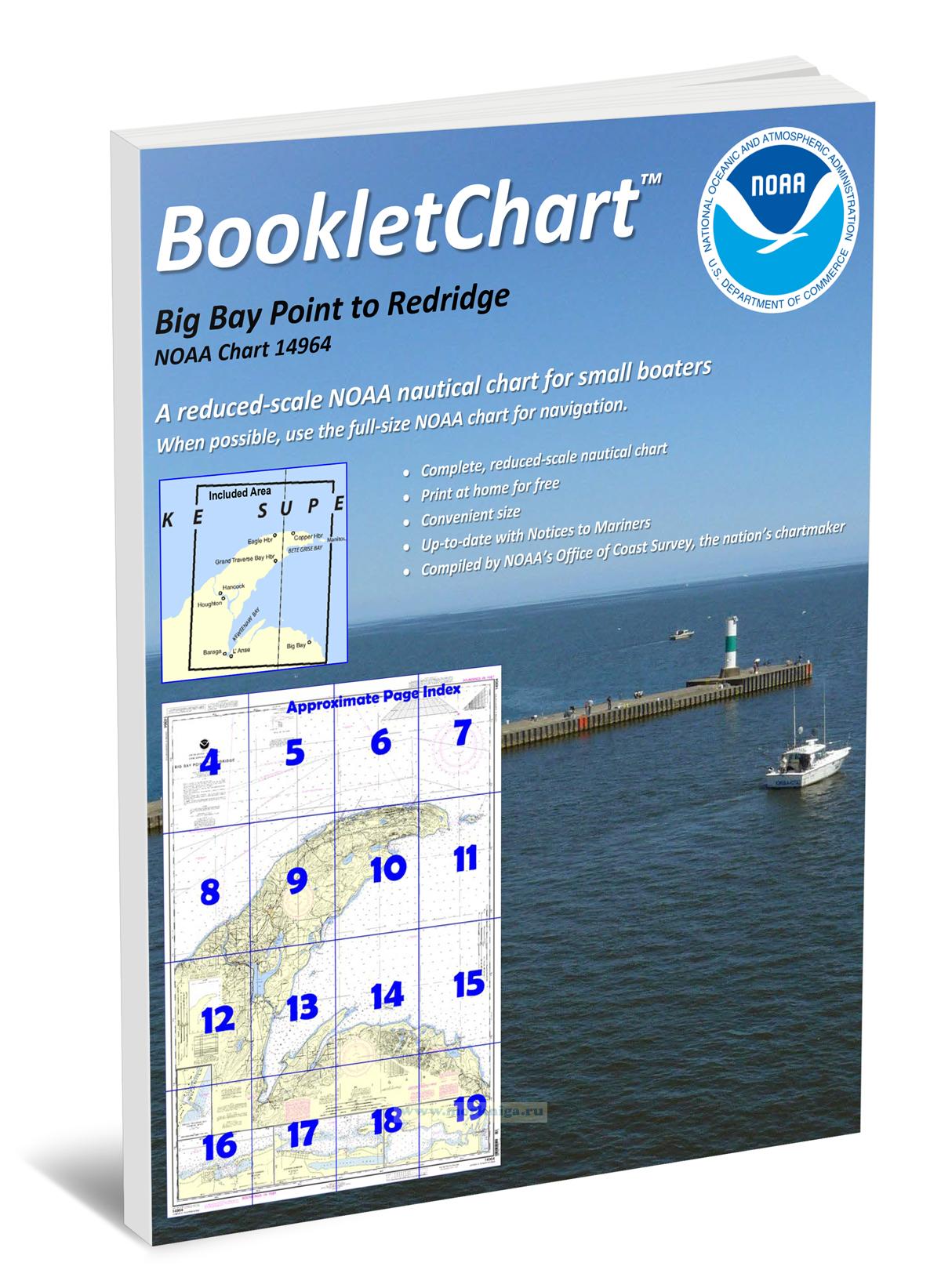 NOAA Chart 14964 Big Bay Point to Redridge