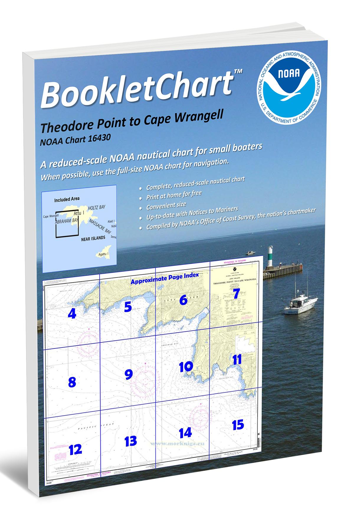 NOAA Chart 16430 Theodore Point to Cape Wrangell