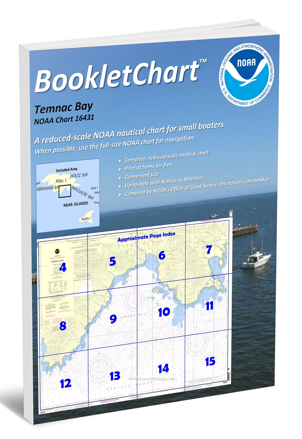 NOAA Chart 16431 Temnac Bay