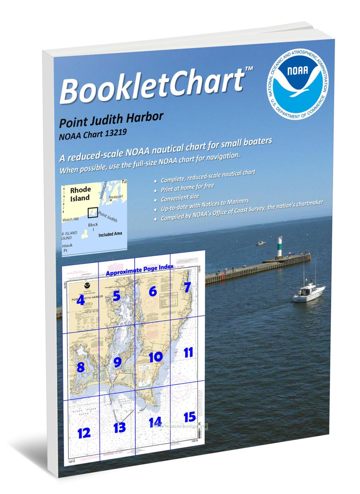 NOAA Chart 13219 Point Judith Harbor