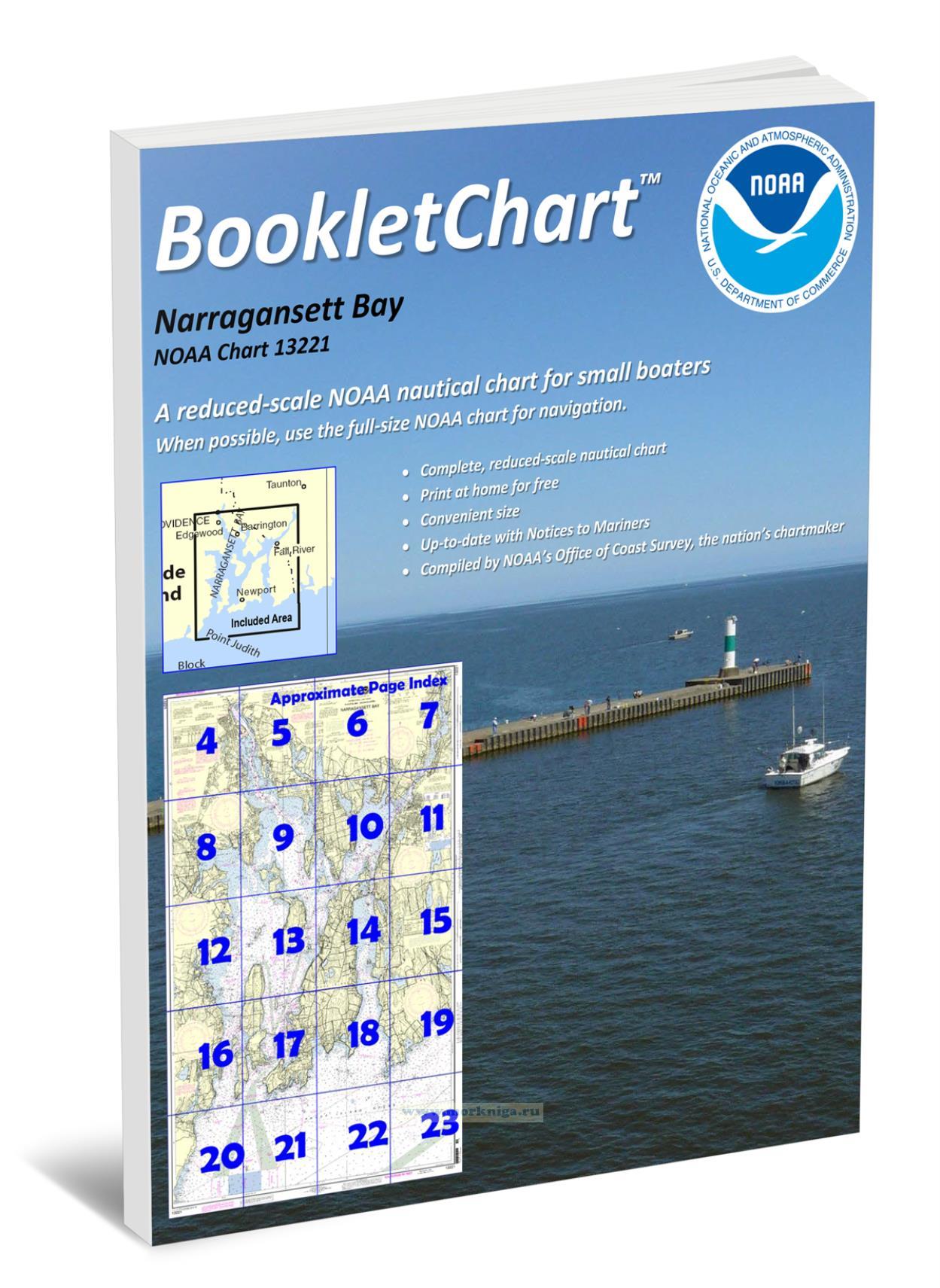 NOAA Chart 13221 Narragansett Bay
