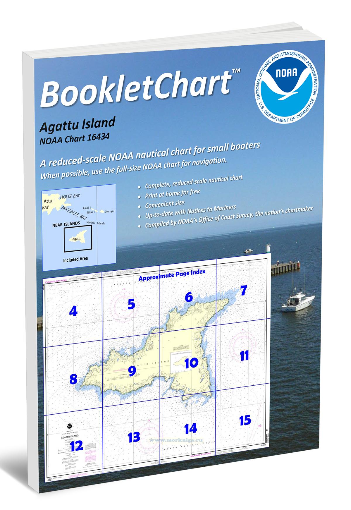 NOAA Chart 16434 Agattu Island
