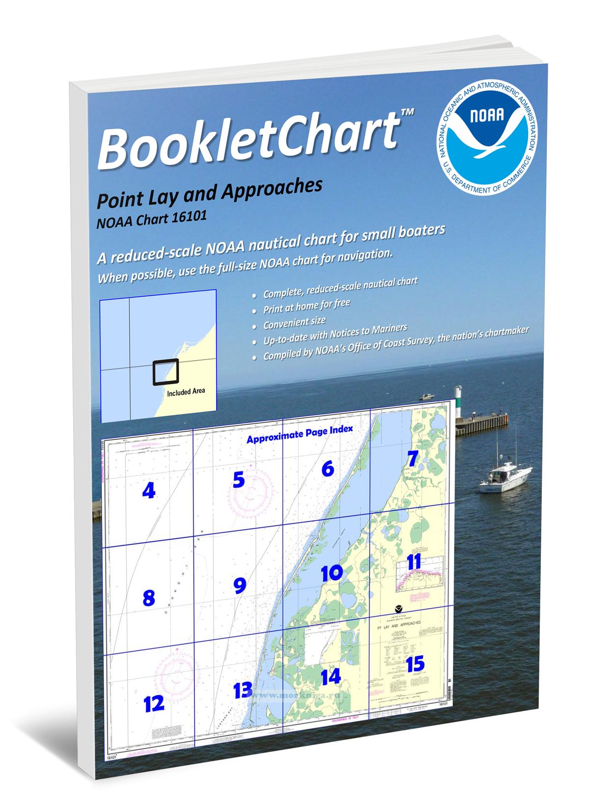 NOAA Chart 16101 Point Lay and Approaches