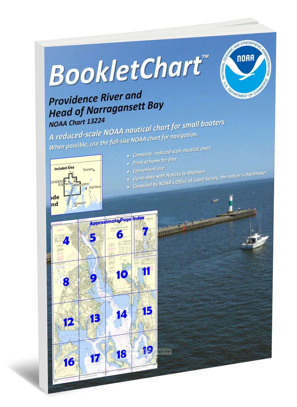 NOAA Chart 13224 Providence River and Head of Narragansett Bay