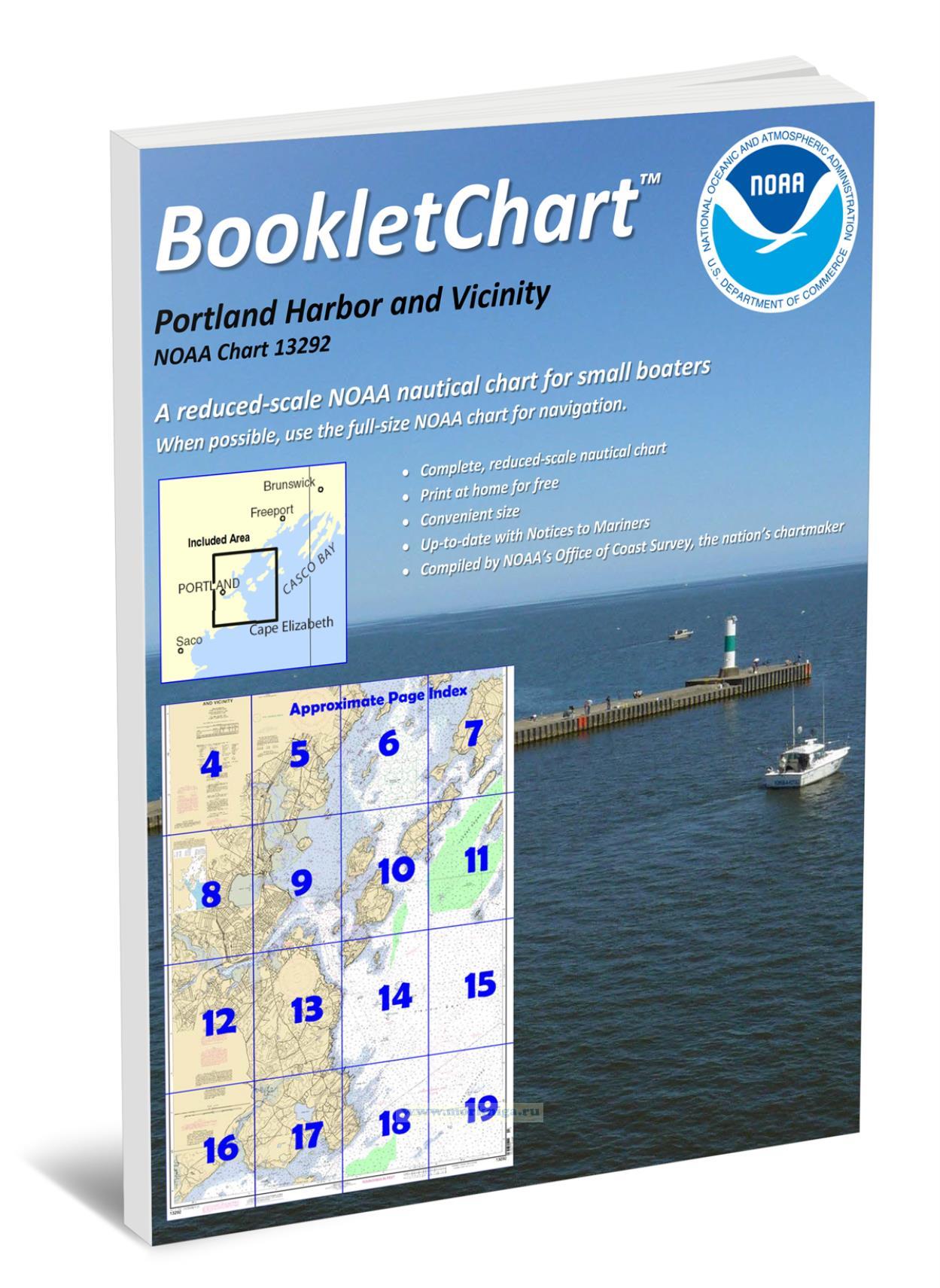 NOAA Chart 13292 Portland Harbor and Vicinity