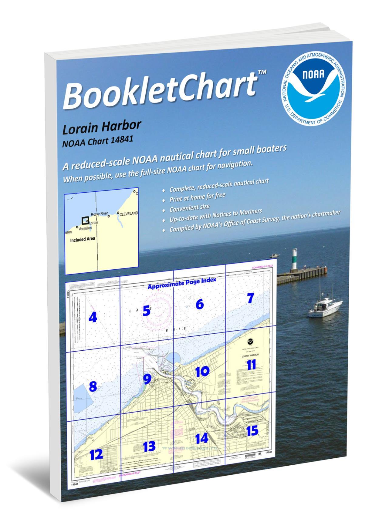 NOAA Chart 14841 Lorain Harbor