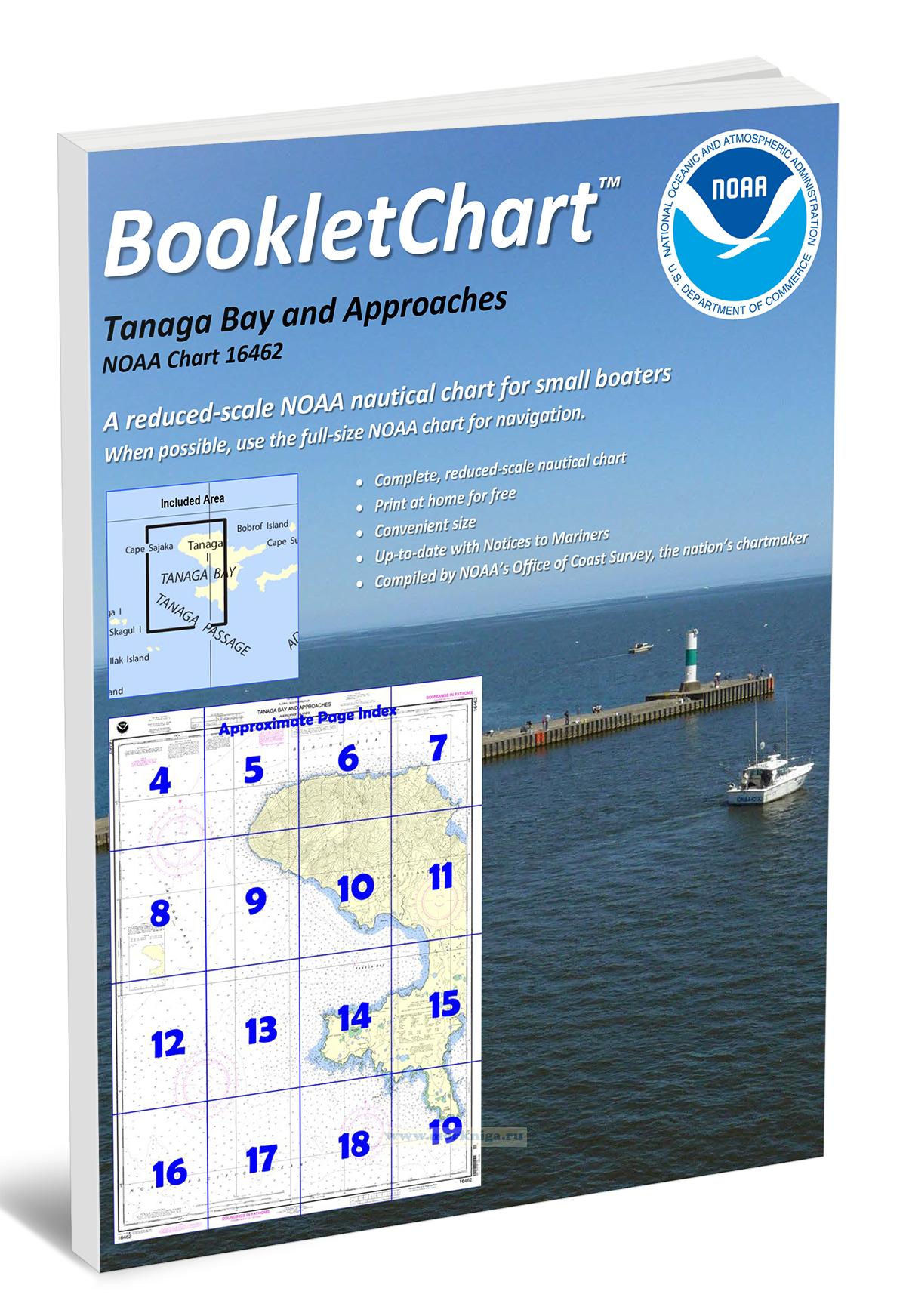 NOAA Chart 16462 Tanaga Bay and Approaches
