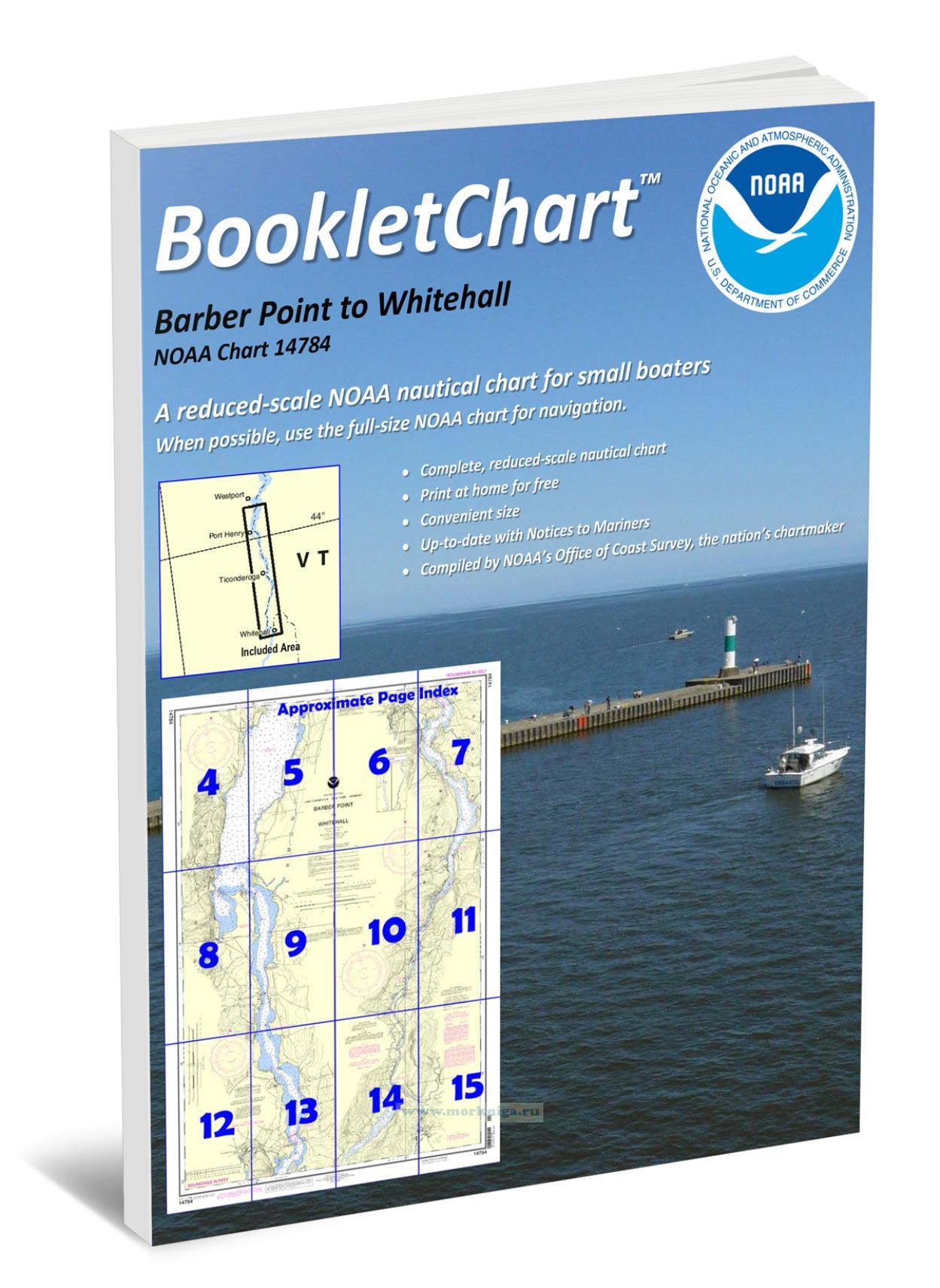 NOAA Chart 14784 Barber Point to Whitehall