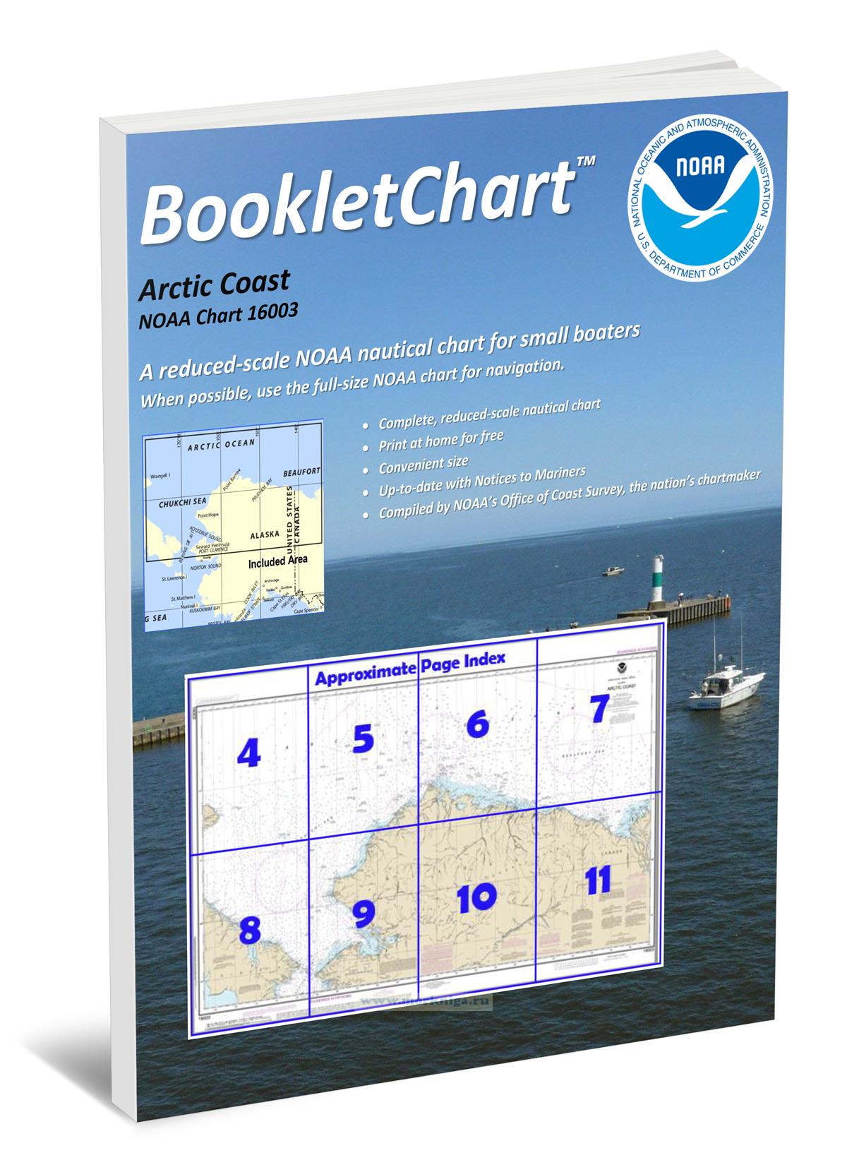 NOAA Chart 16003 Arctic Coast