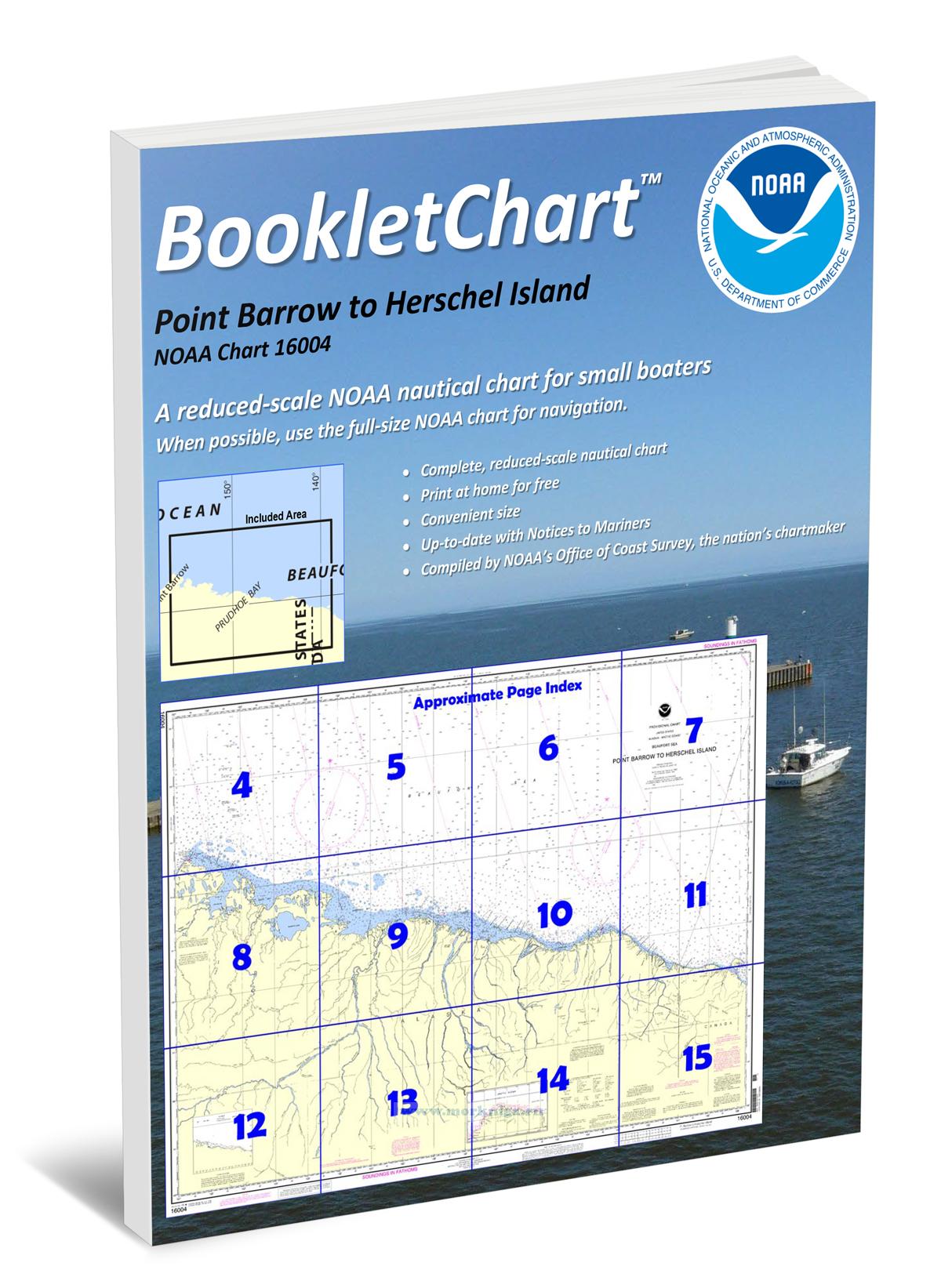 NOAA Chart 16004 Point Barrow to Herschel Island