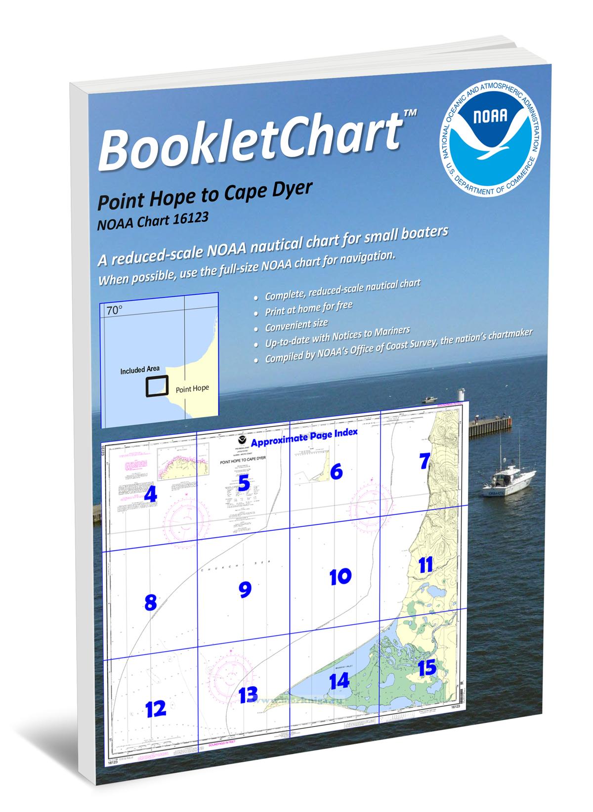 NOAA Chart 16123 Point Hope to Cape Dyer