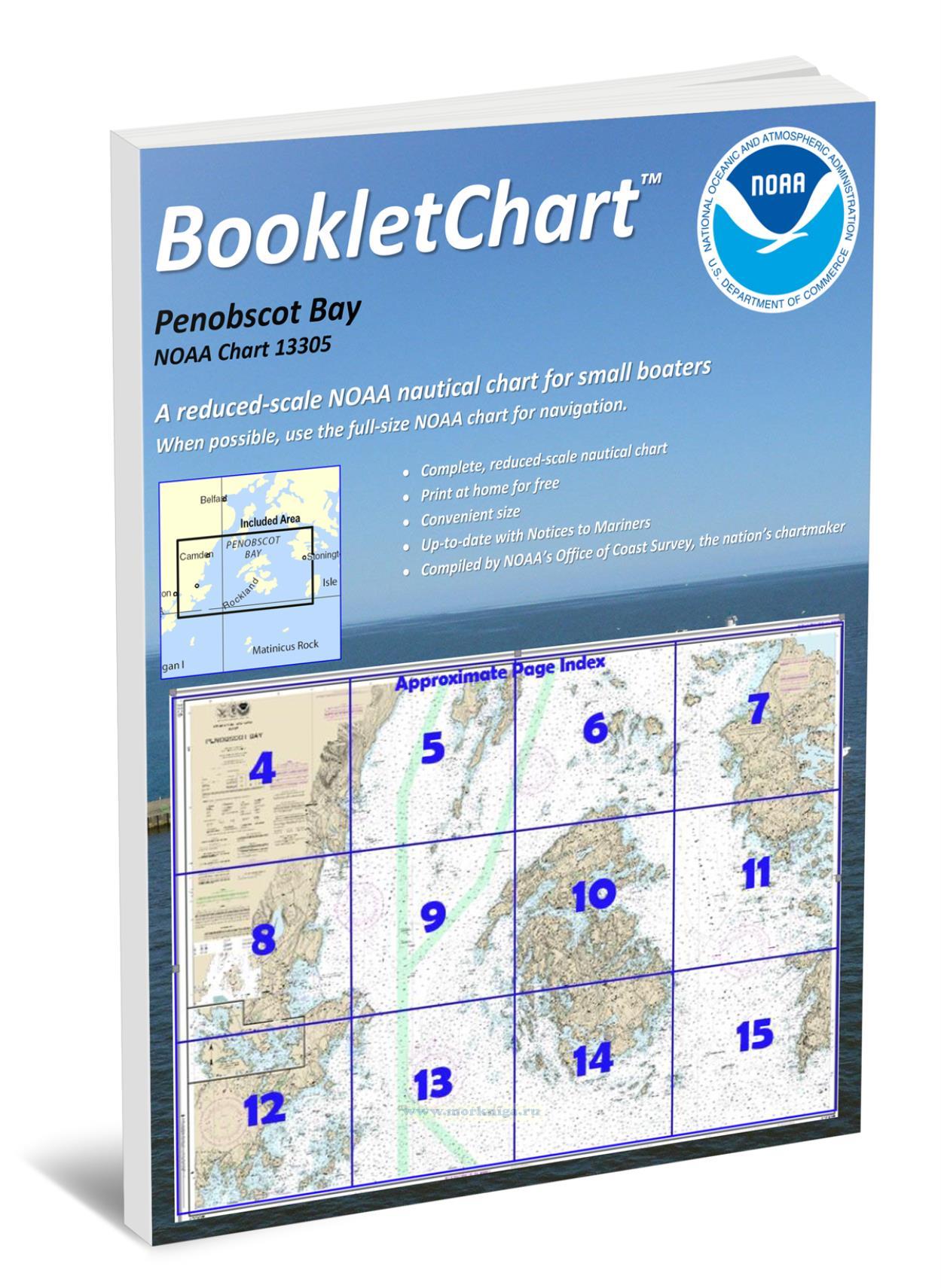 NOAA Chart 13305 Penobscot Bay