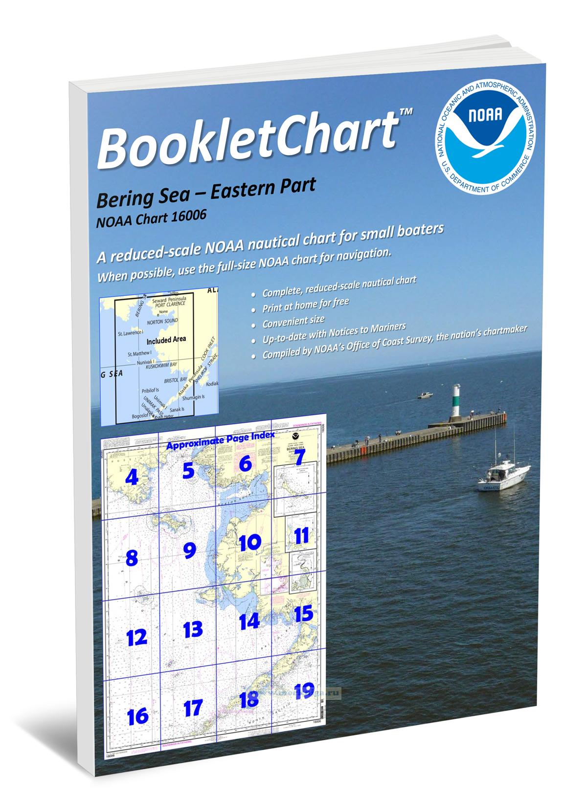 NOAA Chart 16006 Bering Sea - Eastern Part