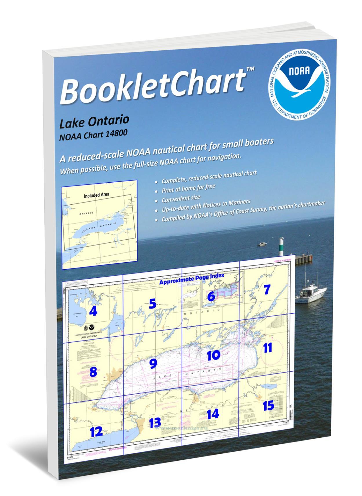 NOAA Chart 14800 Lake Ontario