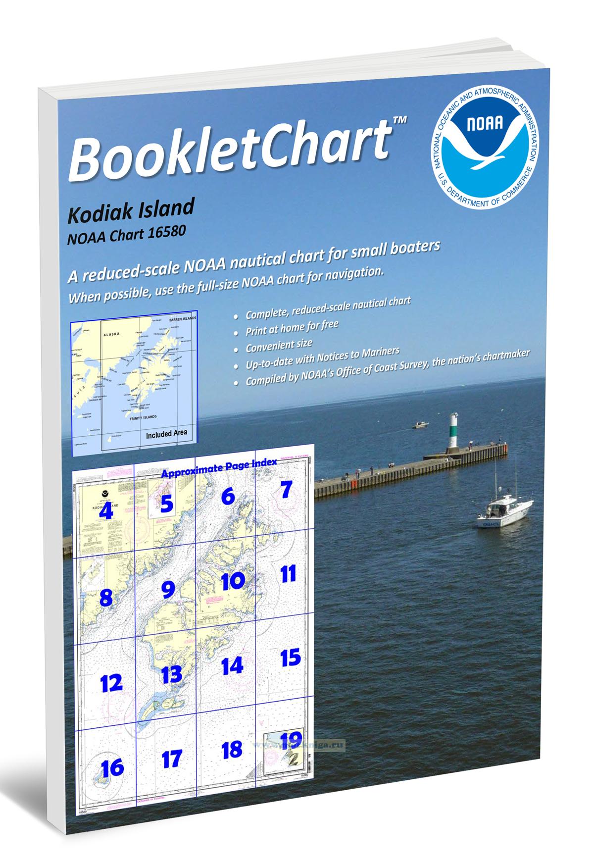 NOAA Chart 16580 Kodiak Island